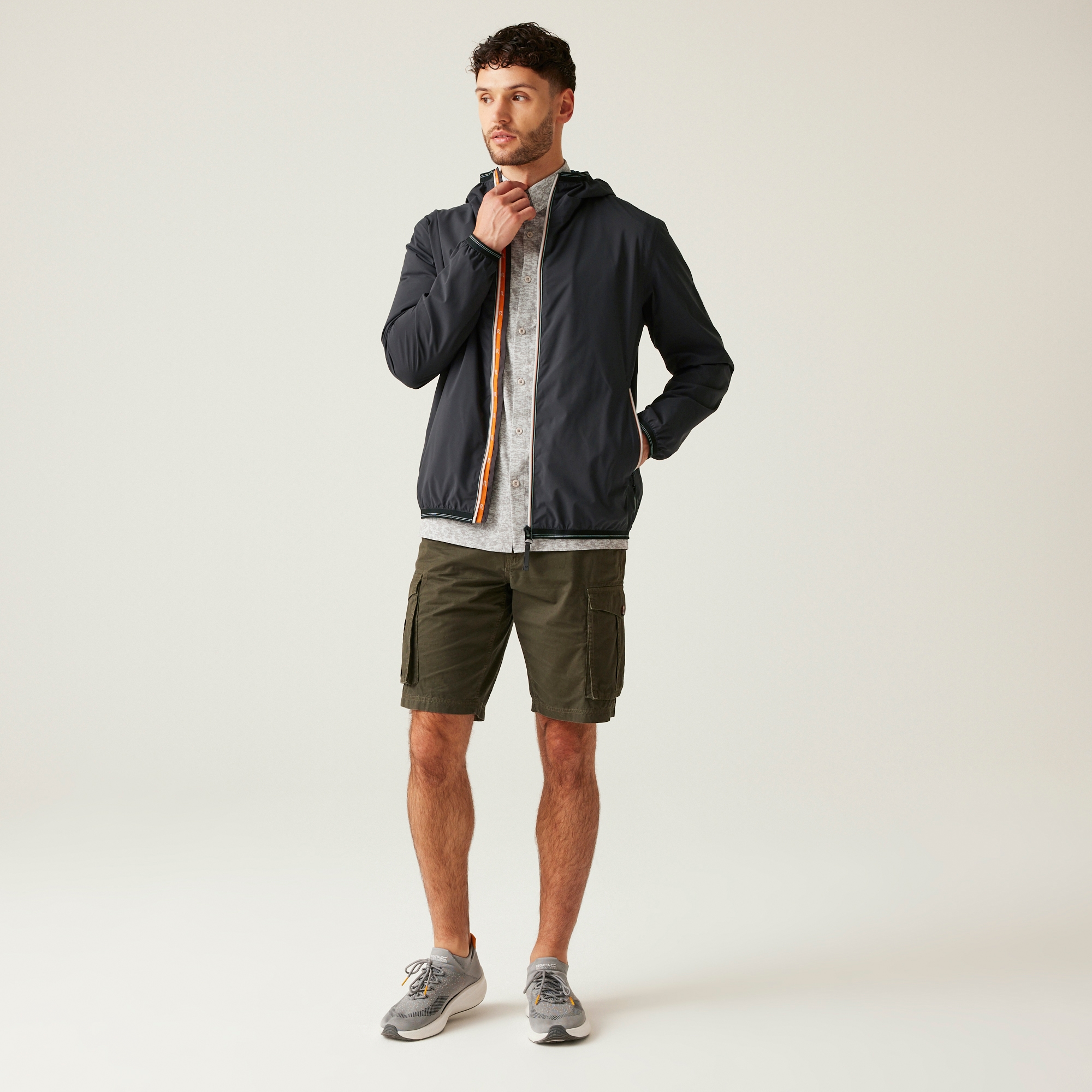 Men's Rehan Waterproof Jacket | Ash