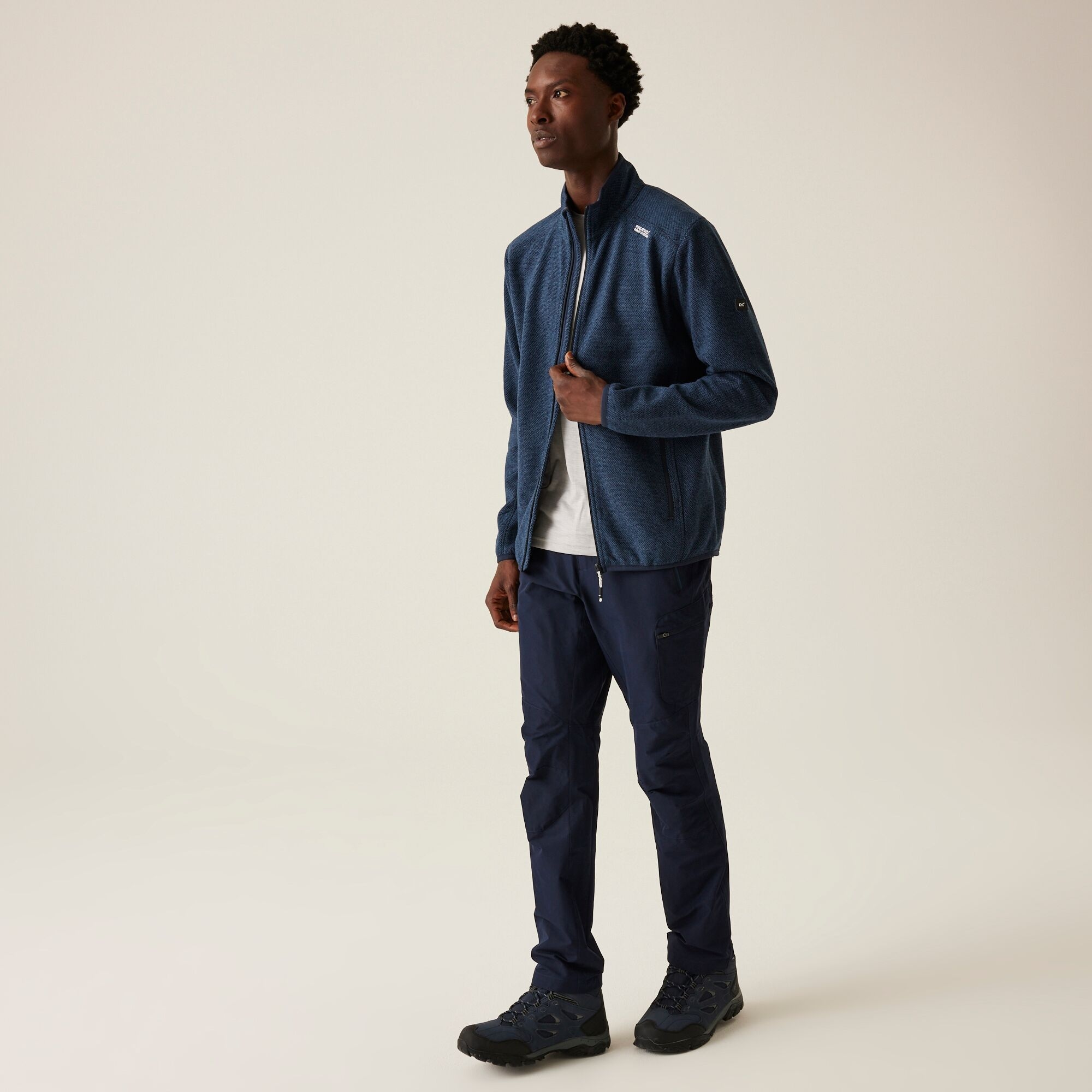 Men's Torrens Full Zip Midweight Fleece | Navy