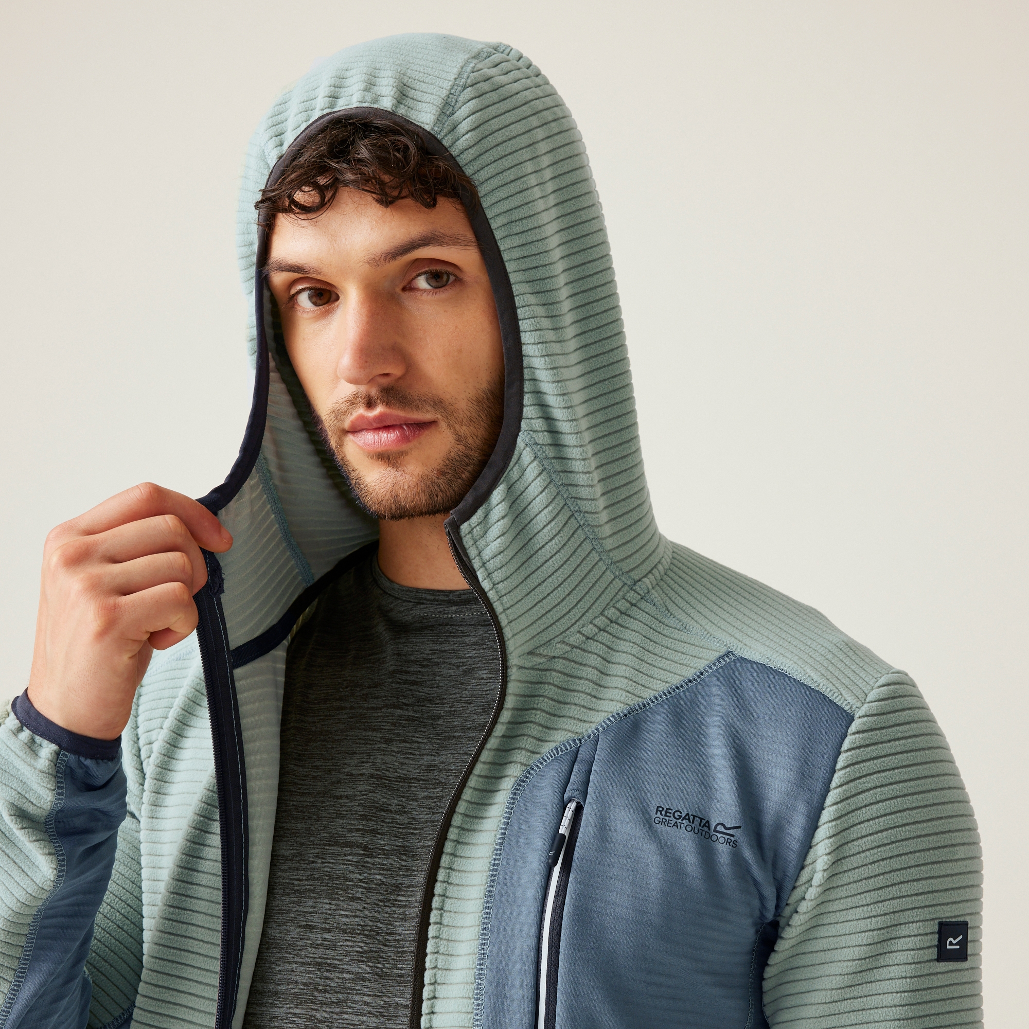 Men's Lakewright Full Zip Fleece | Glacier Stormy Weather