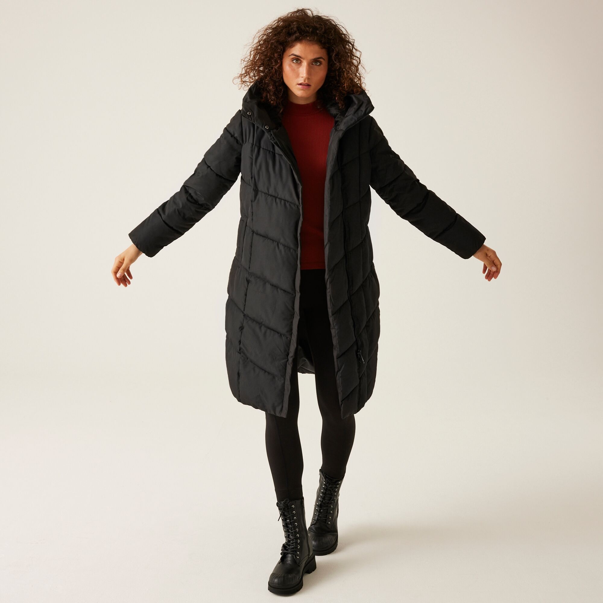 Women's Nurie Quilted Jacket | Black
