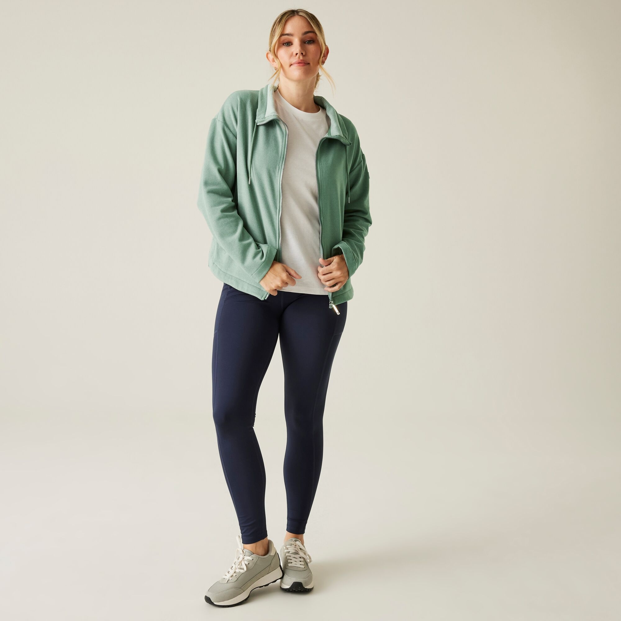 Women's Ashlynn Knitted Fleece | Glacier