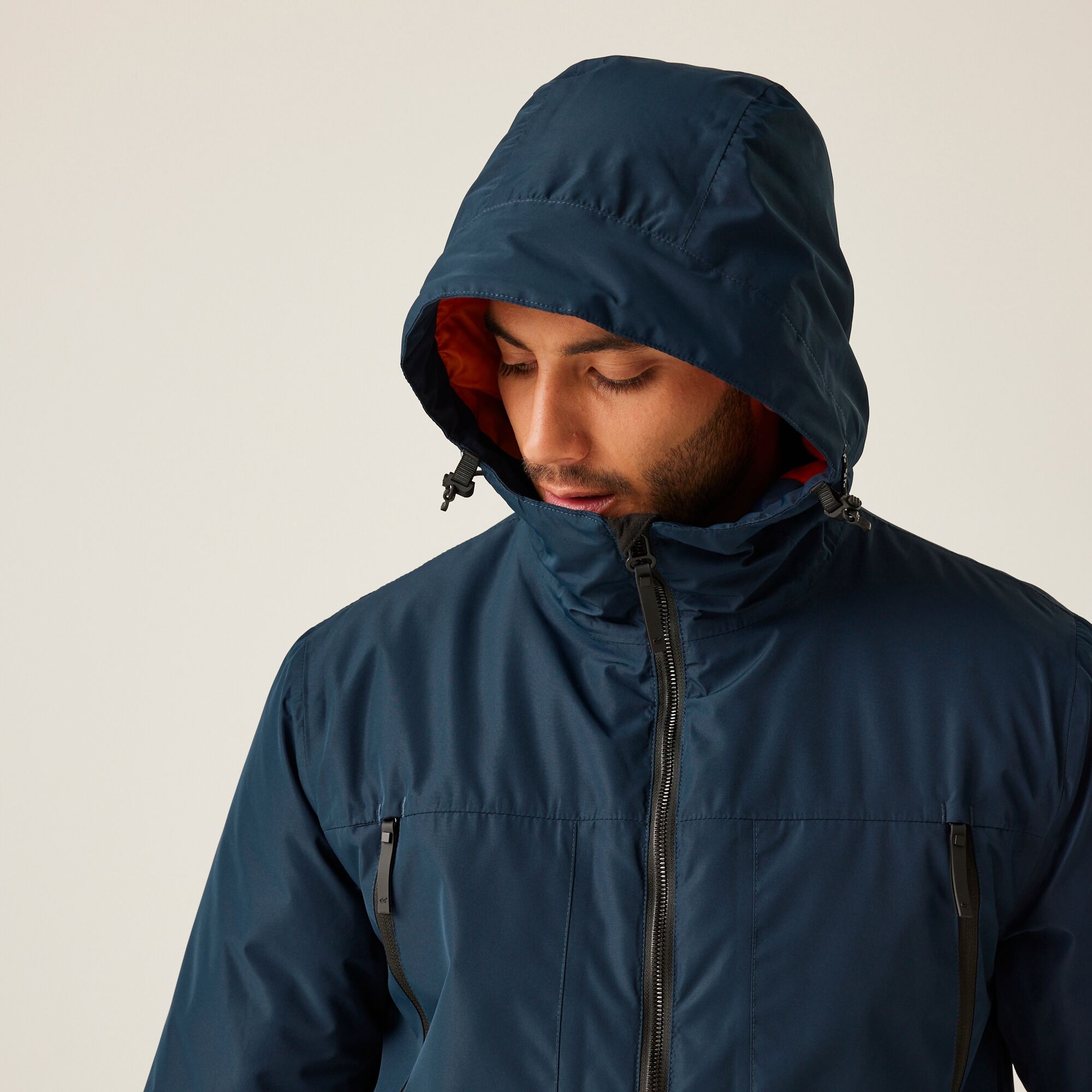 Men's Larrick Waterproof Insulated Jacket | Navy Fox