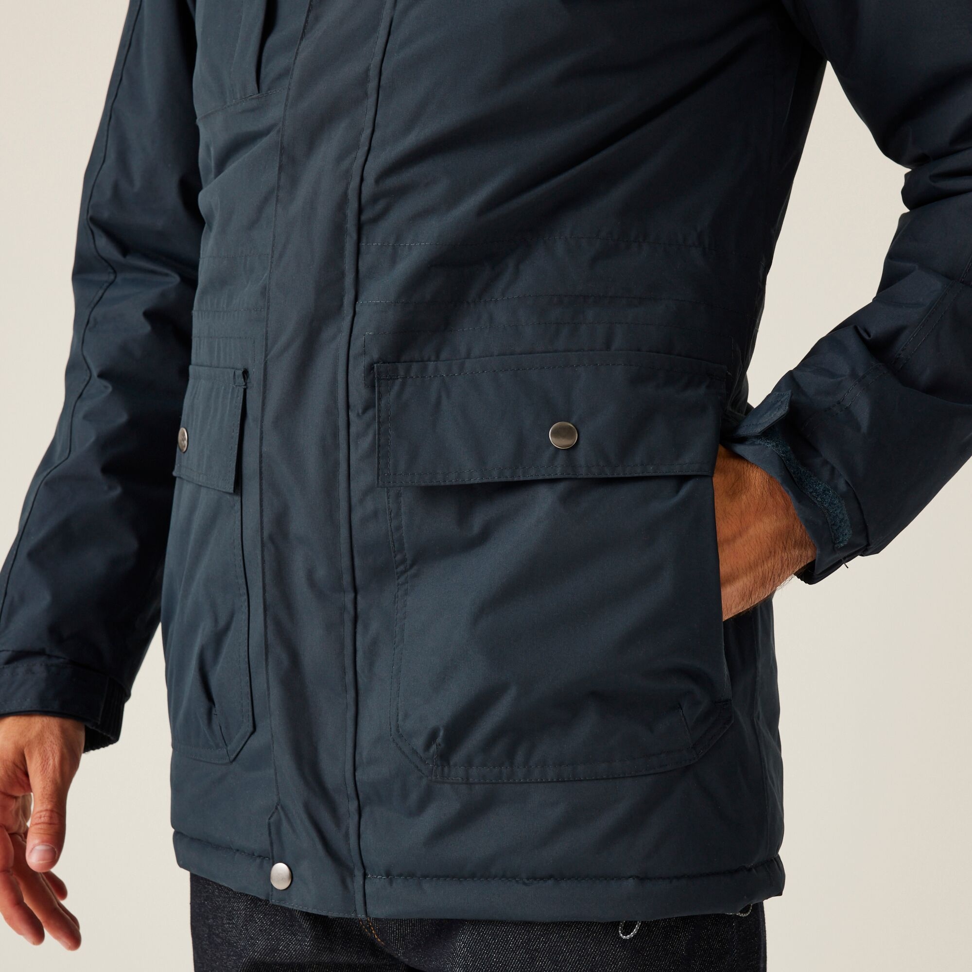 Men's Darby III Waterproof Insulated Parka Jacket | Navy