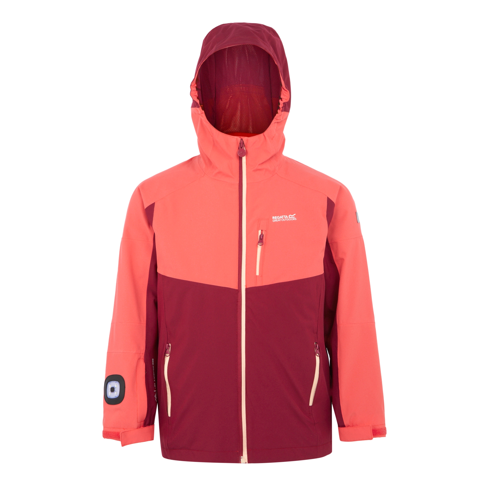 Girls Trekktain 3-in-1 Jacket | Rumba Red Red Sky