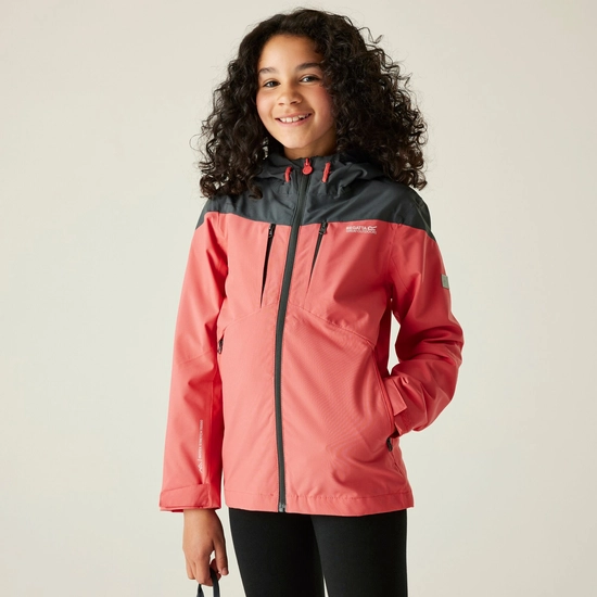 Kids' Highton VI Waterpoof Jacket | Seal Grey Cloudy Grey Black