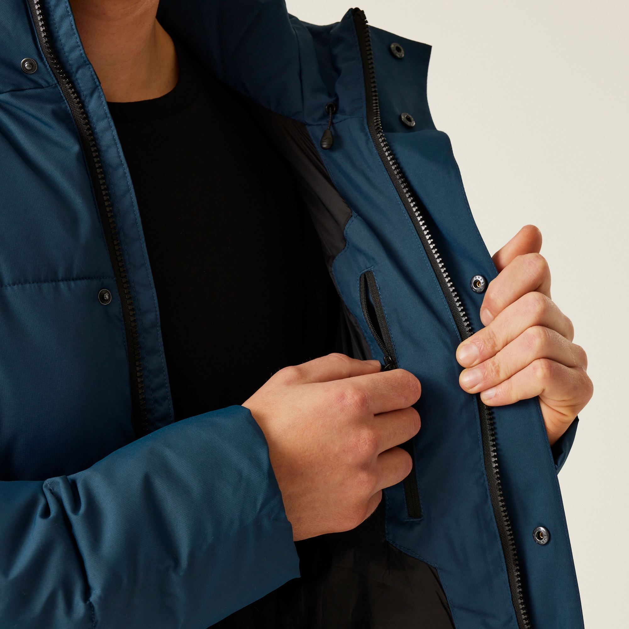 Men's Hayleyn Padded Jacket | Moonlight Denim