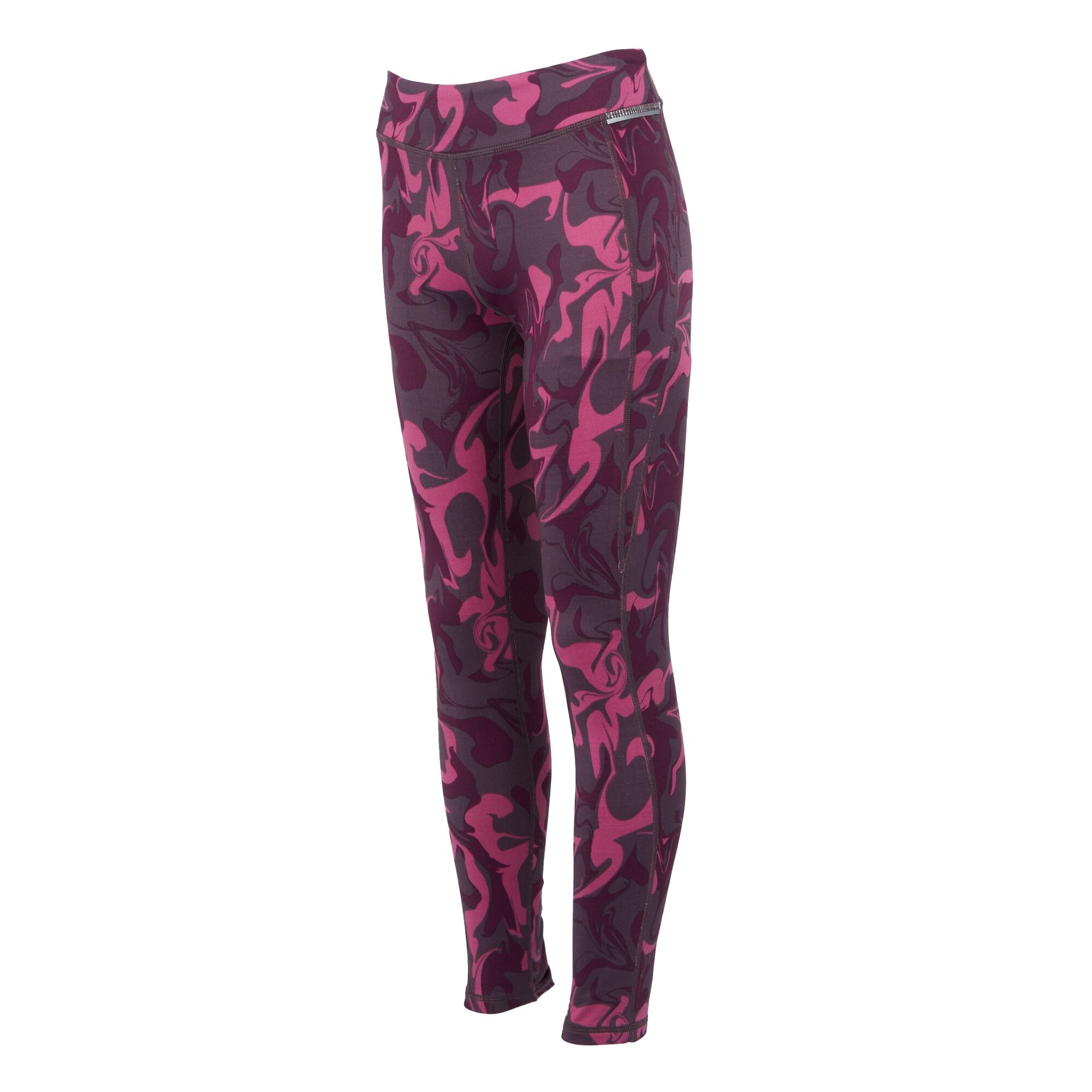 Kids' Barlia Winter Leggings | Deep Plum Marble