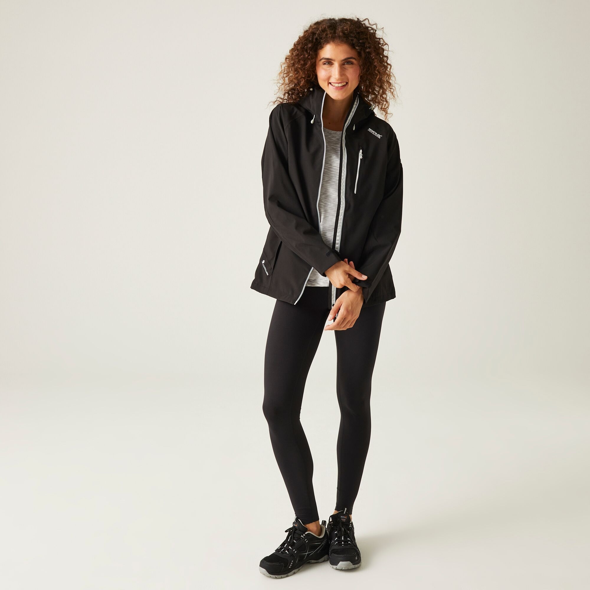 Women's Birchdale Waterproof Jacket | Black White