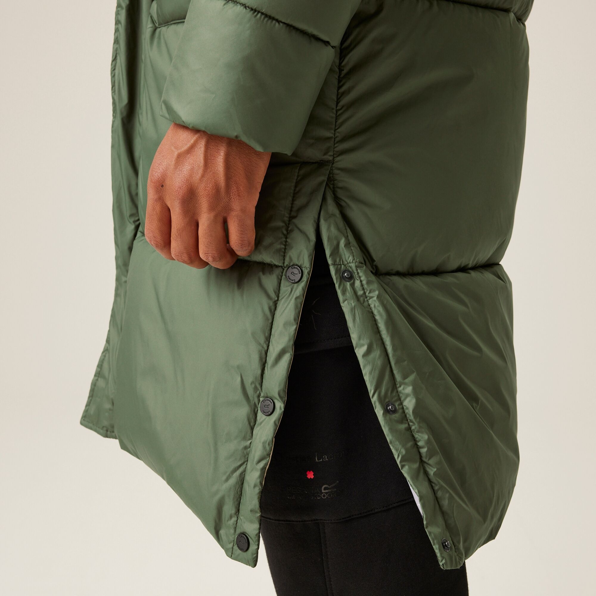 Christian Lacroix - Men's Collongues Long Padded Jacket | Thyme Leaf
