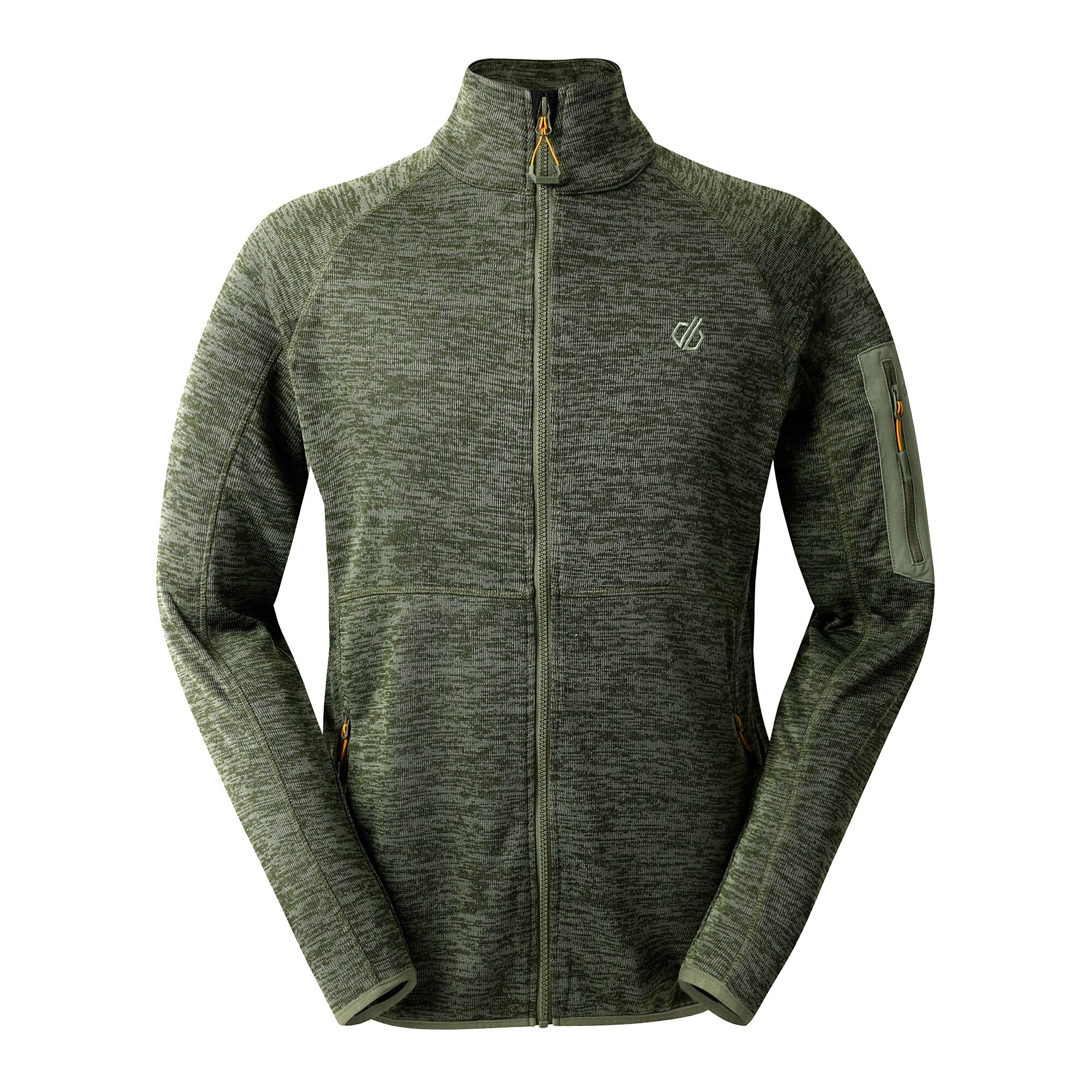 Men's Torrek Mountain Zip Through Fleece | Olivine Green