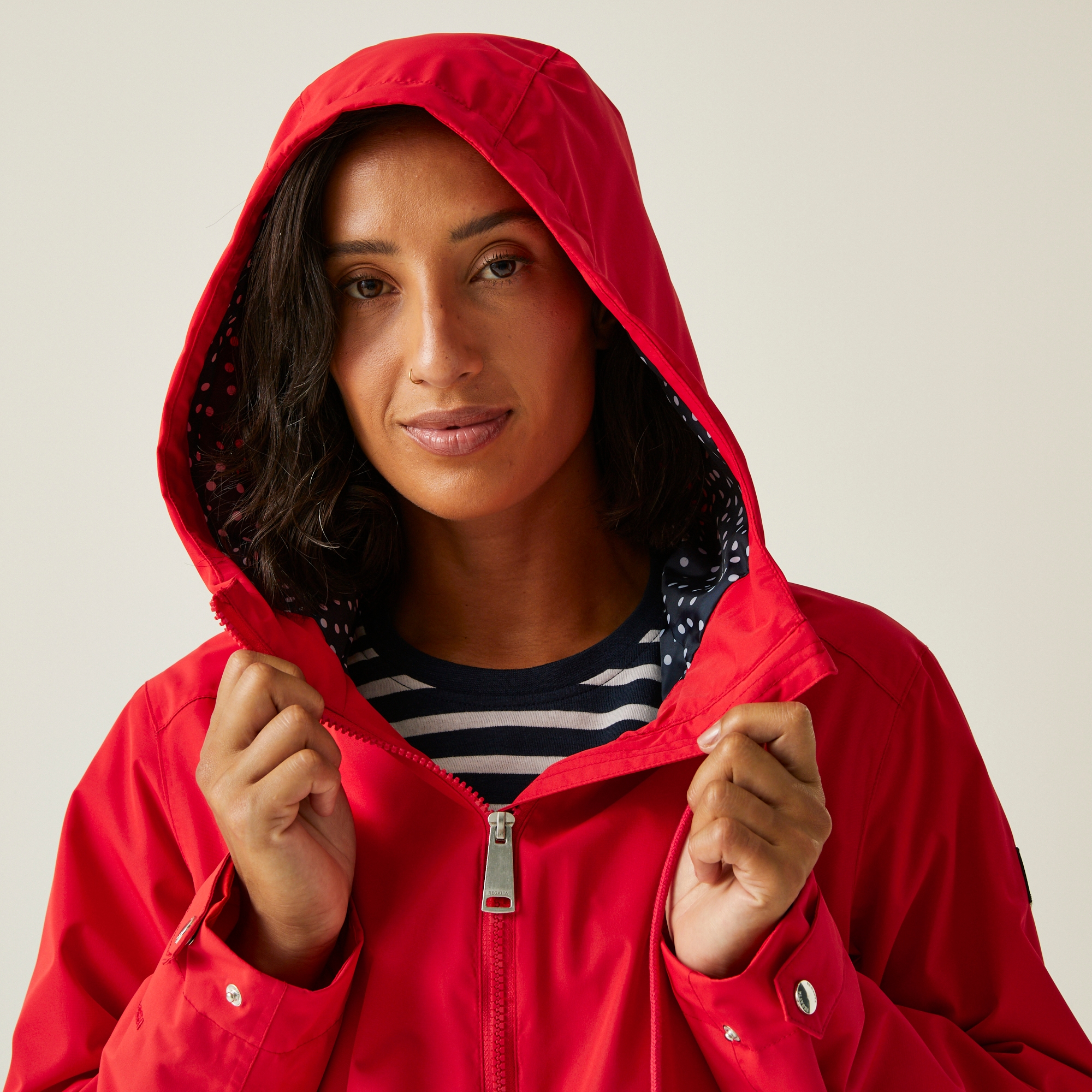 Women's Navaeh Waterproof Jacket | High Risk Red