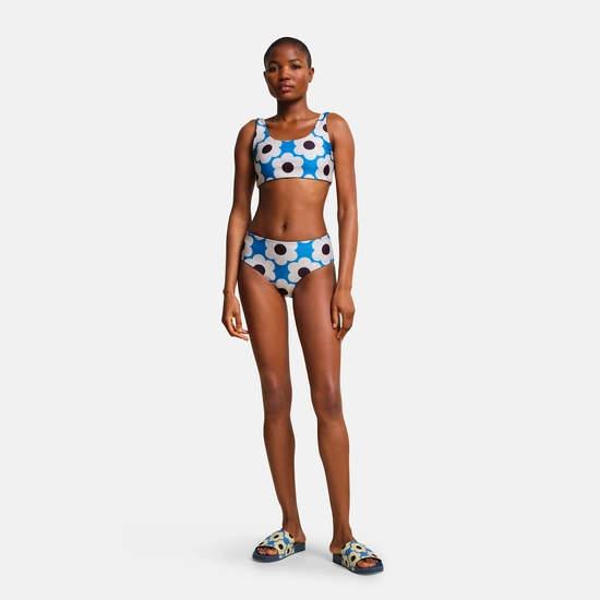 Orla Kiely Reversible Bikini Set | Spinning Flower Morello