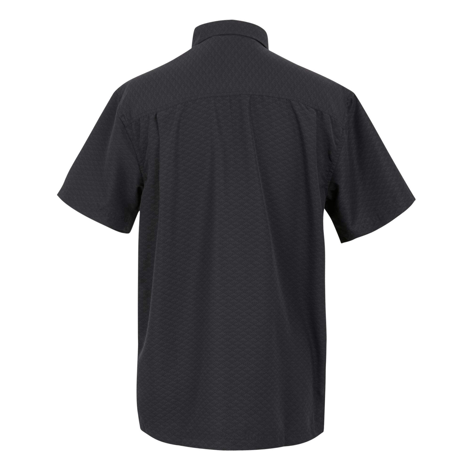 Men's Mindano IX Short Sleeve Shirt | Ash Triangle Print