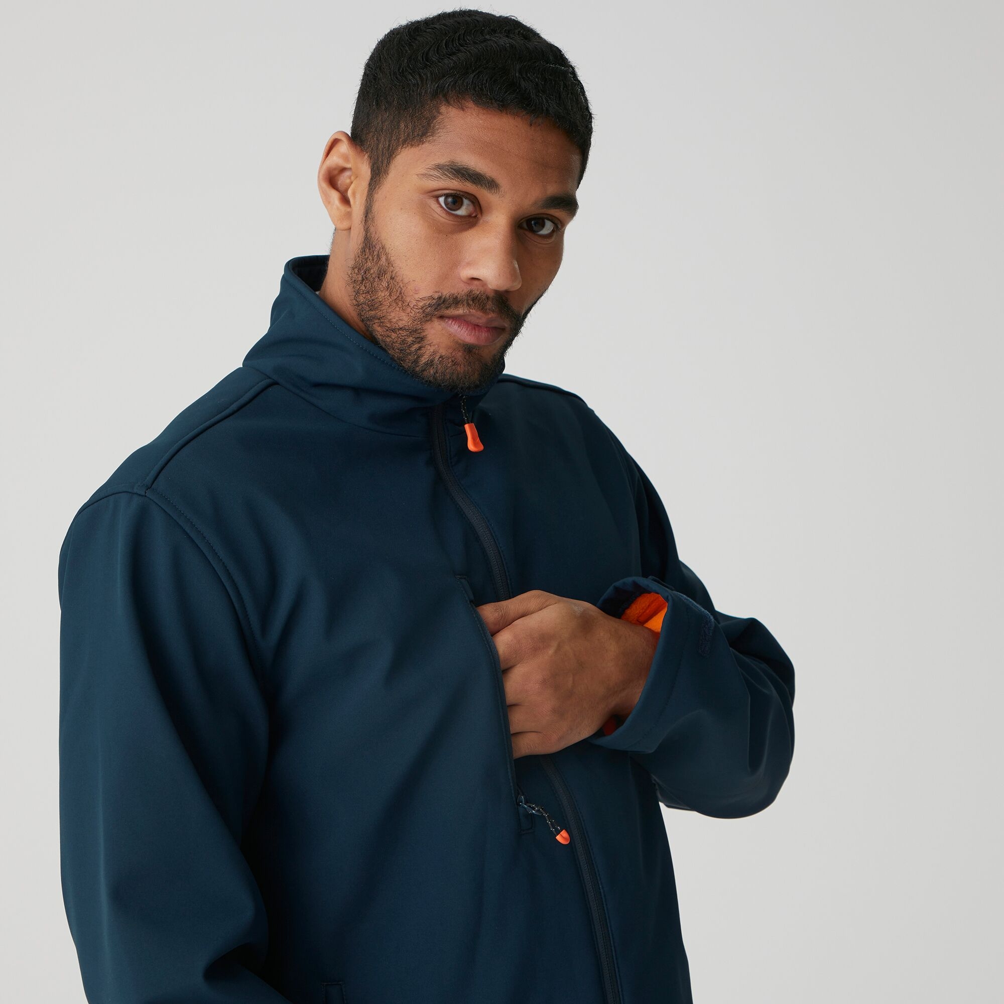 Men's Thermogen Heated Softshell Jacket | Navy