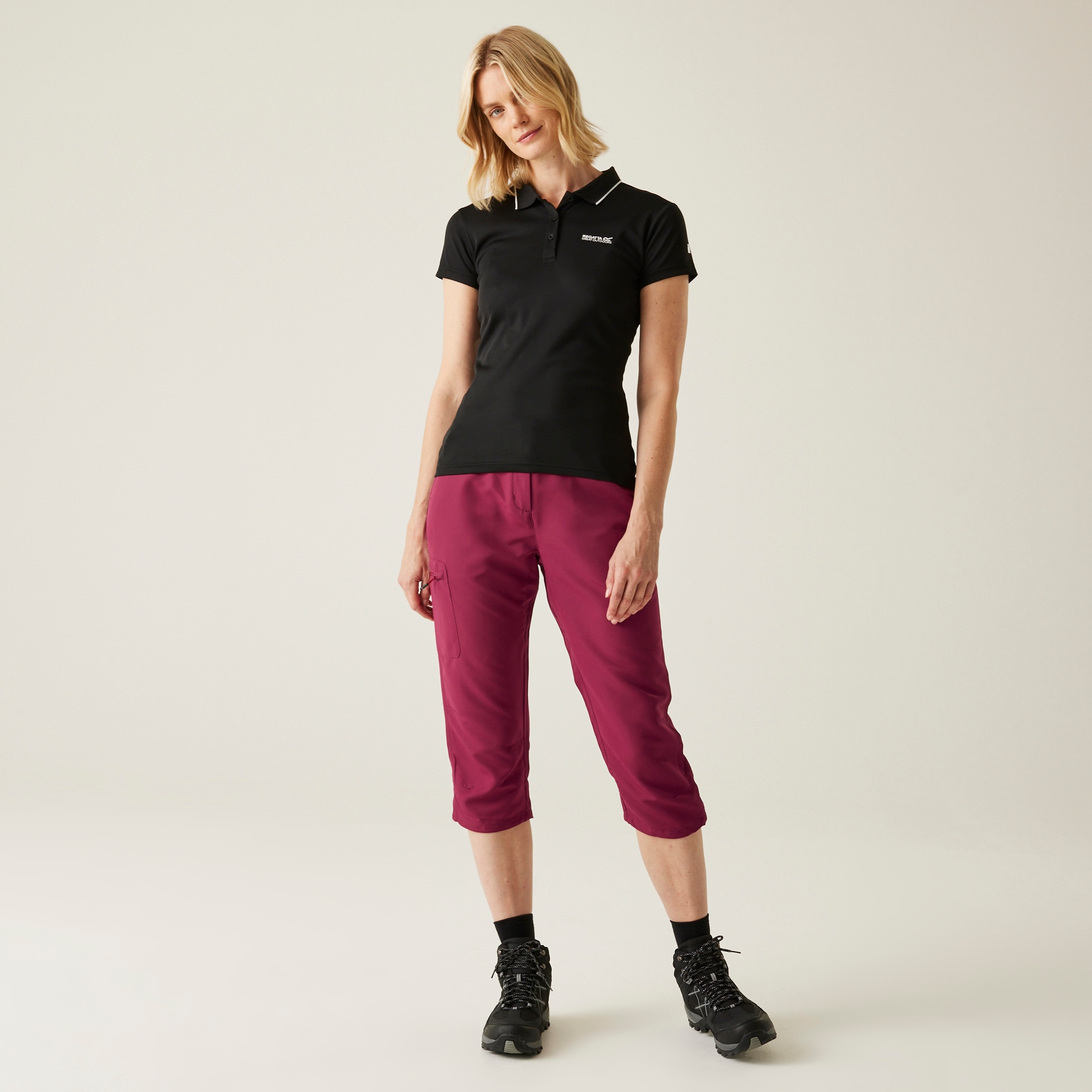 Women's Chaska III Capri Walking Trousers | Beaujolais