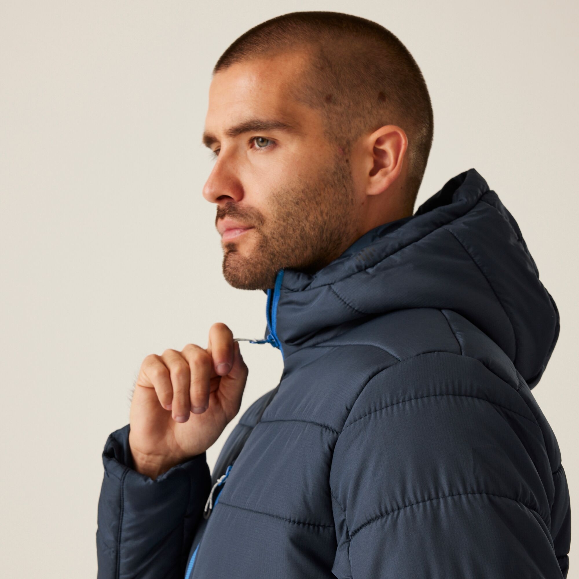 Men's Navigate Thermal Jacket | Navy French Blue