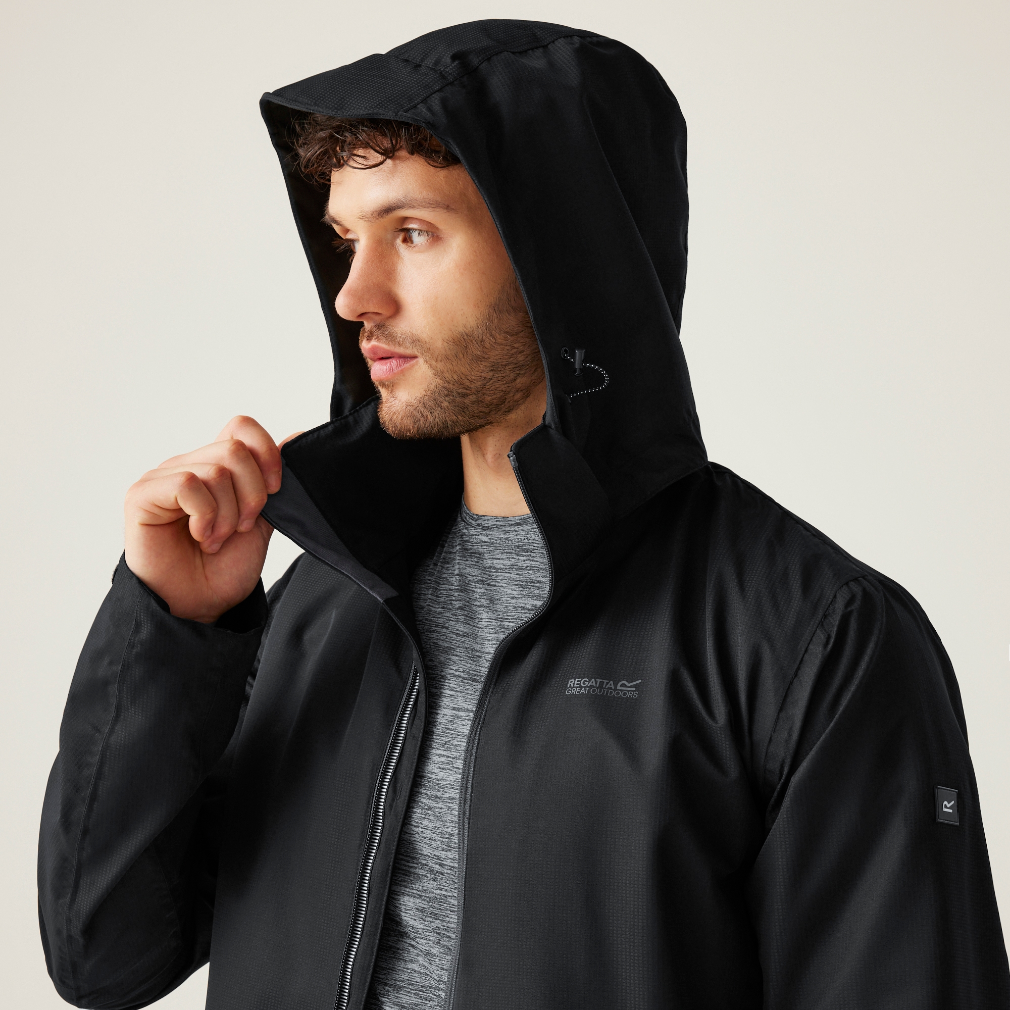 Men's Oakhowe Waterproof Jacket | Black