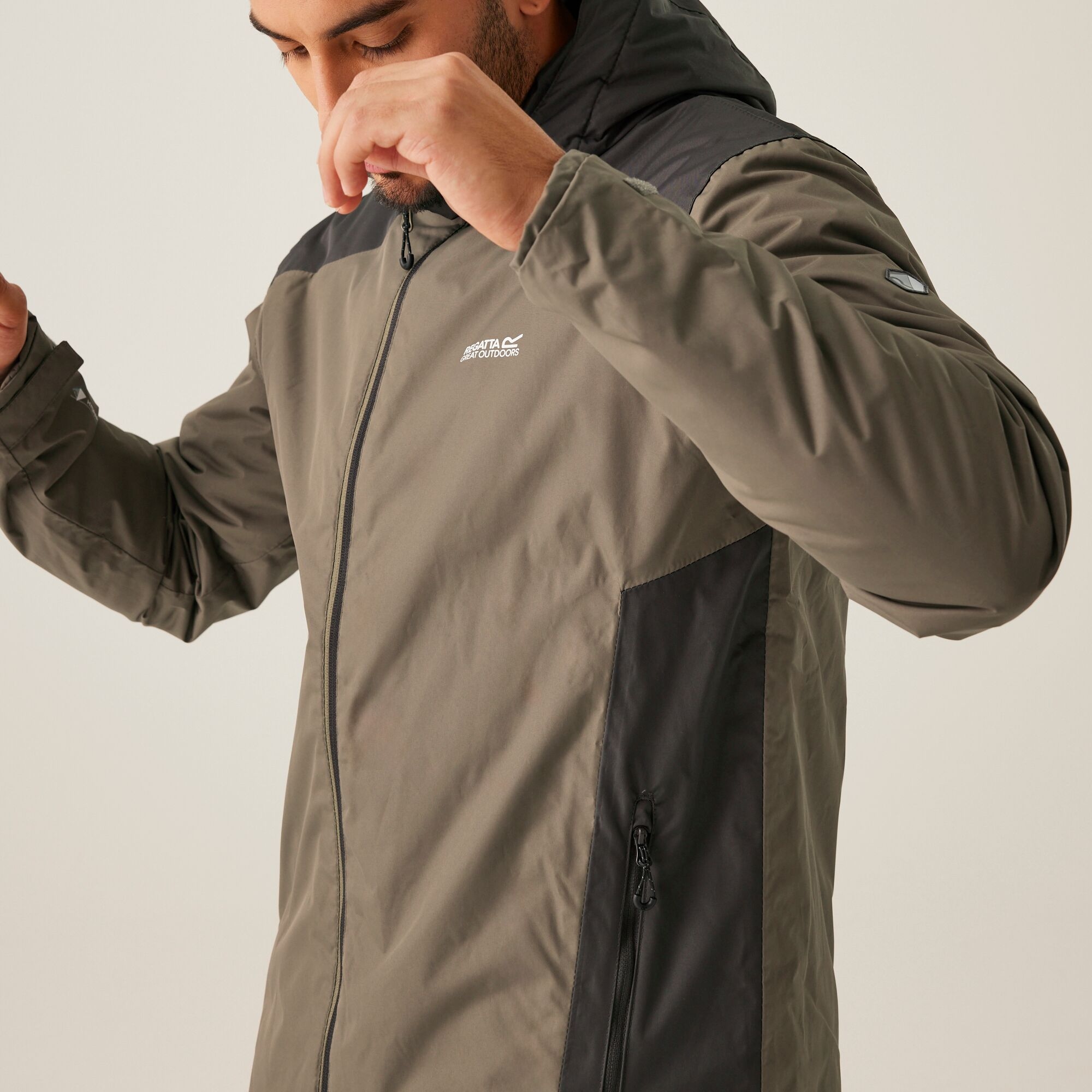 Men's Thornridge II Waterproof Insulated Jacket | Crocodile Ash Black