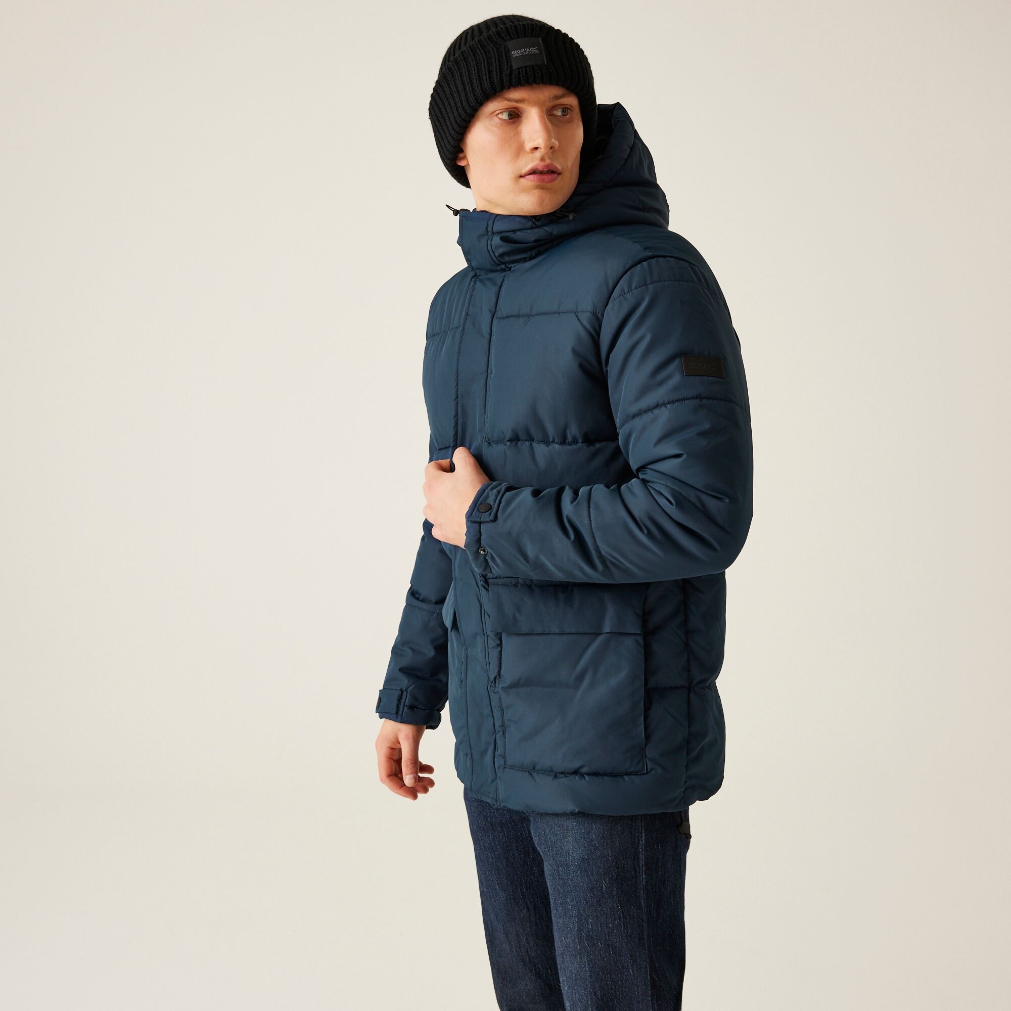 Men's Falkner Padded Jacket | Navy