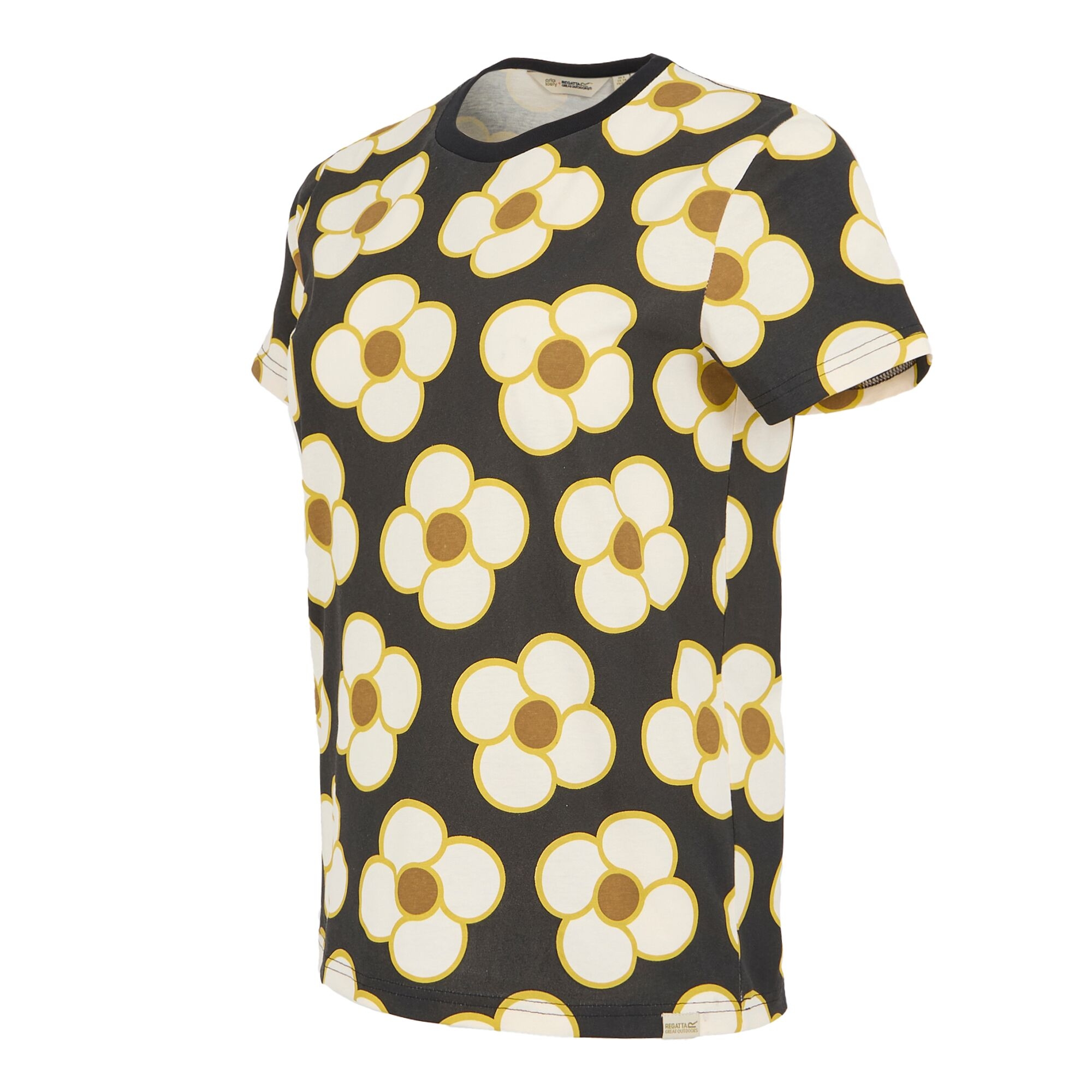 Orla Kiely Tee | Spinning Flower Black