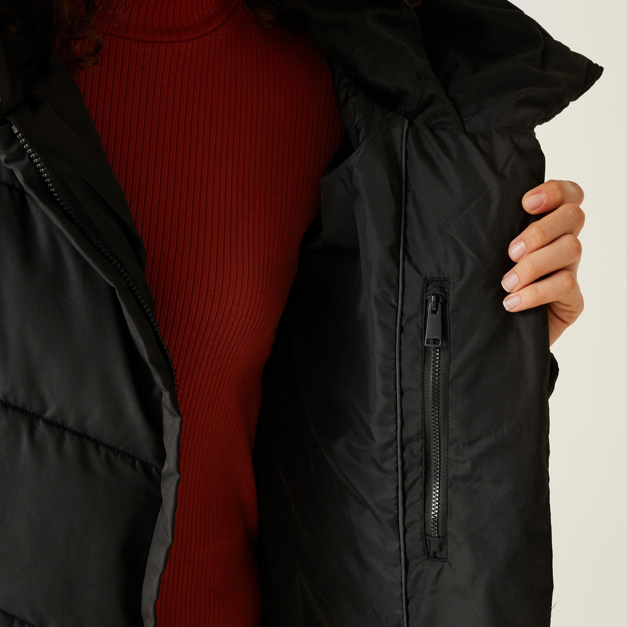 Women's Nurie Quilted Jacket | Black