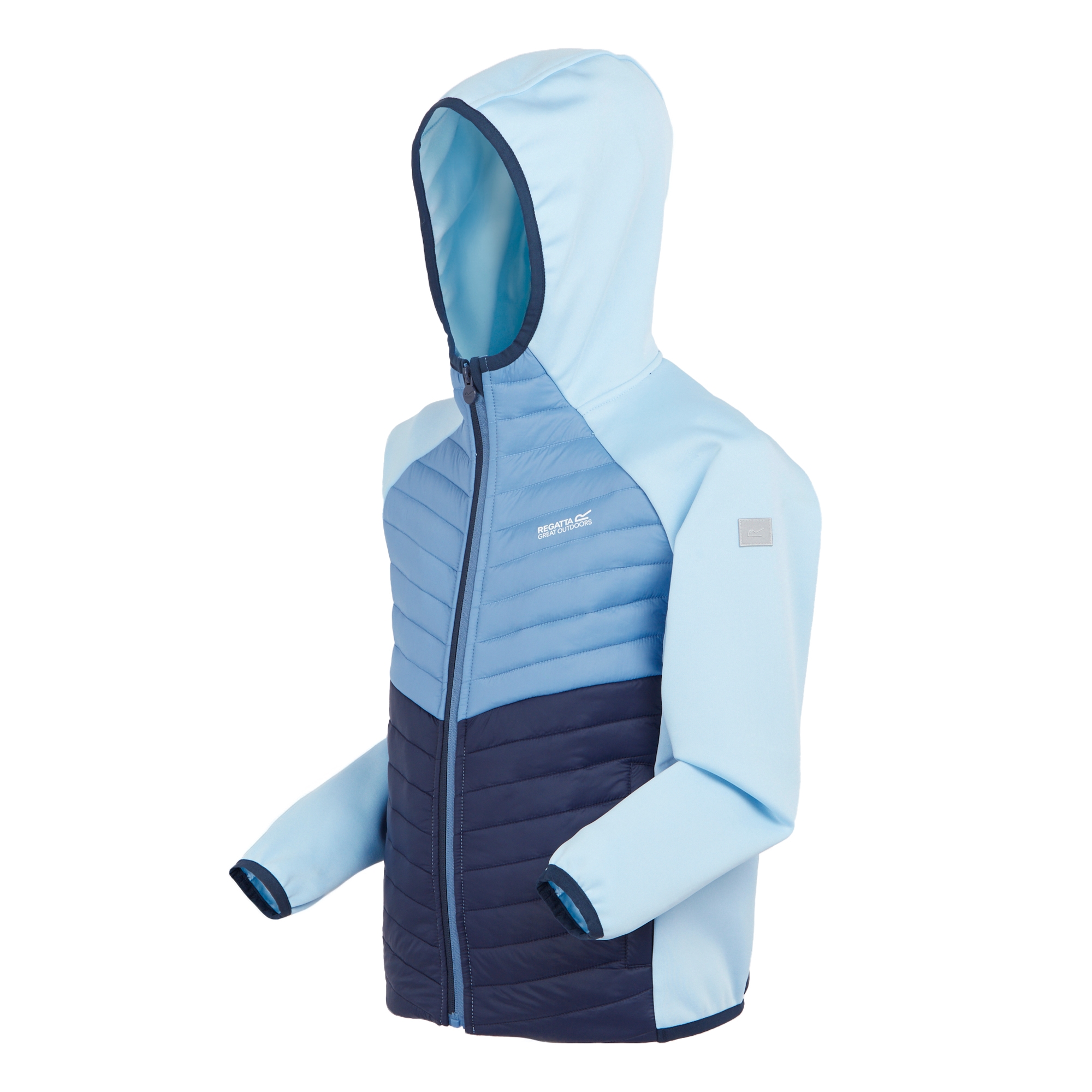 Kids' Kielder Hybrid VIII Jacket | Clear Sky Coronet Blue