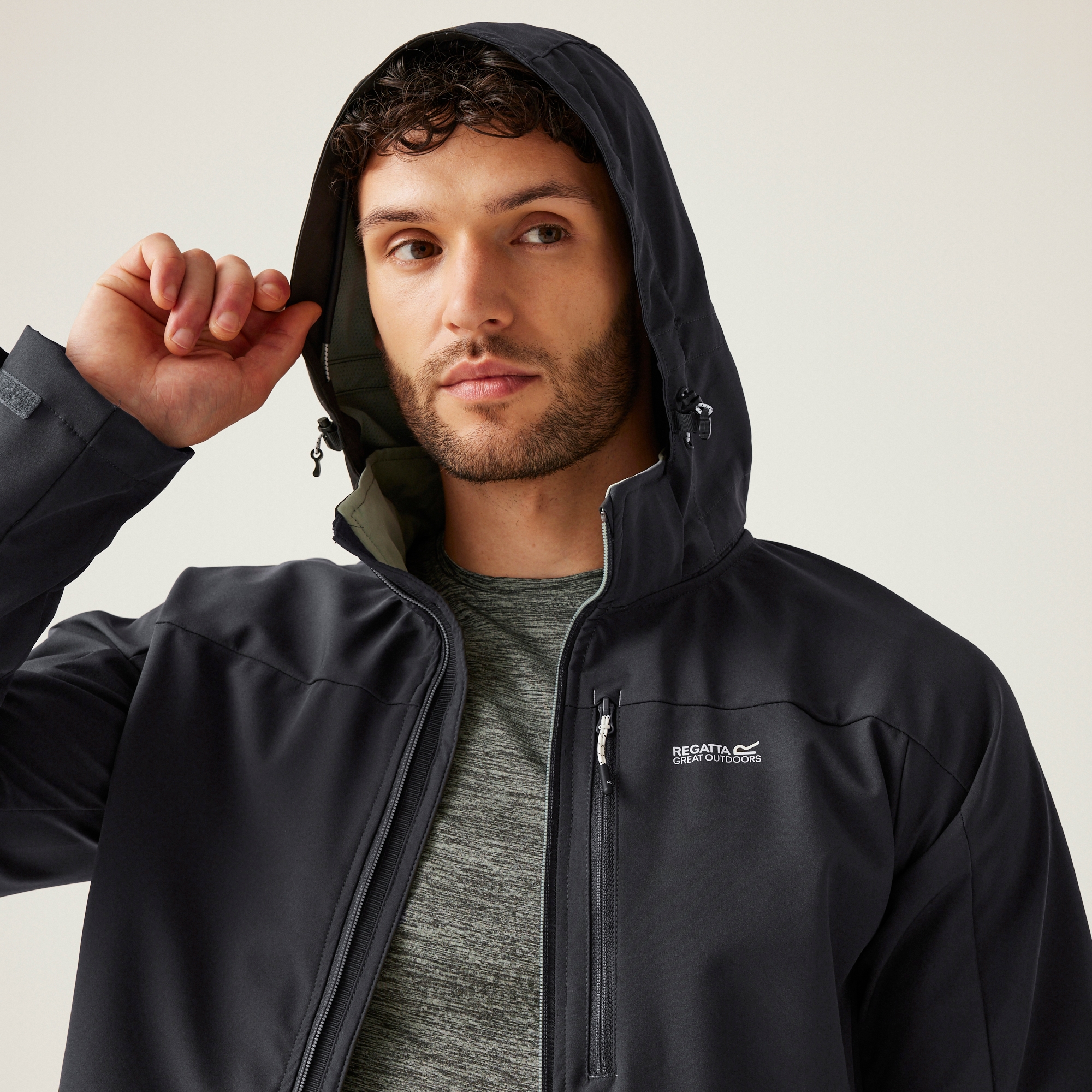 Men's Arana Softshell Jacket | Ash Glacier