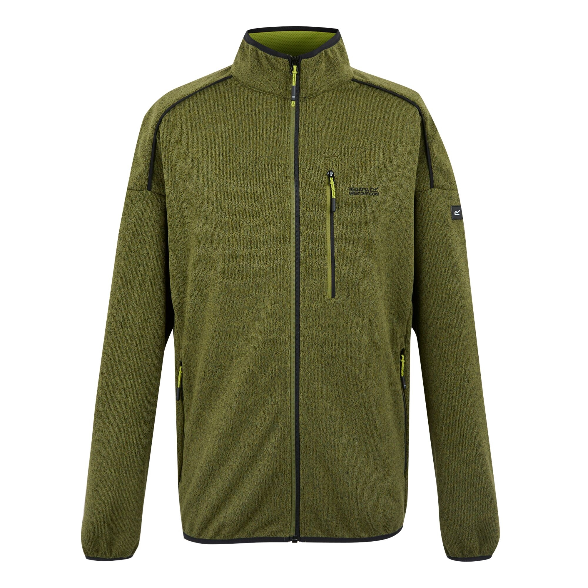 Men's Kames Full Zip Fleece | Nephrite Green Grenoble Green