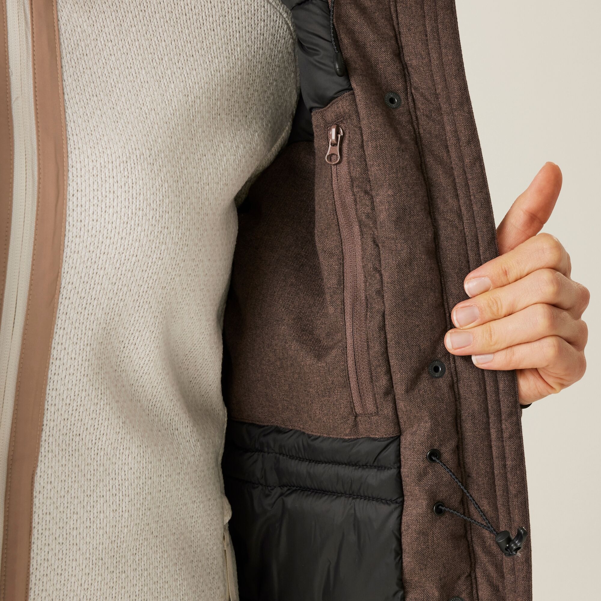Women's Ezdale Waterproof Insulated Jacket | Bueno Brown Marl