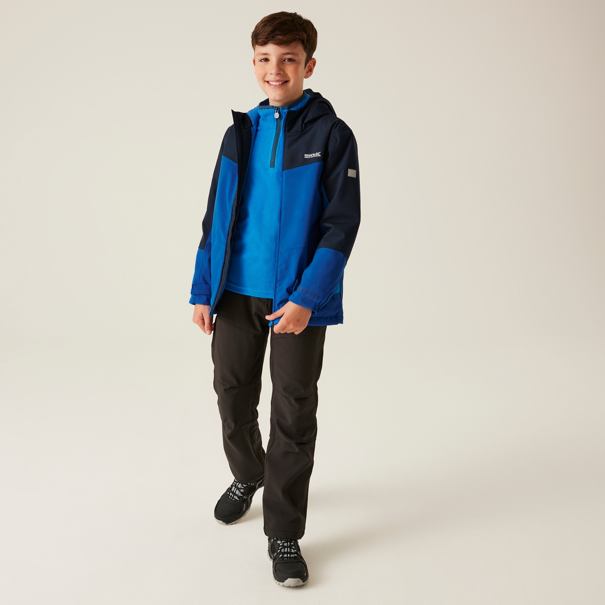 Kids' Highton V Padded Jacket | Olympian Blue Navy