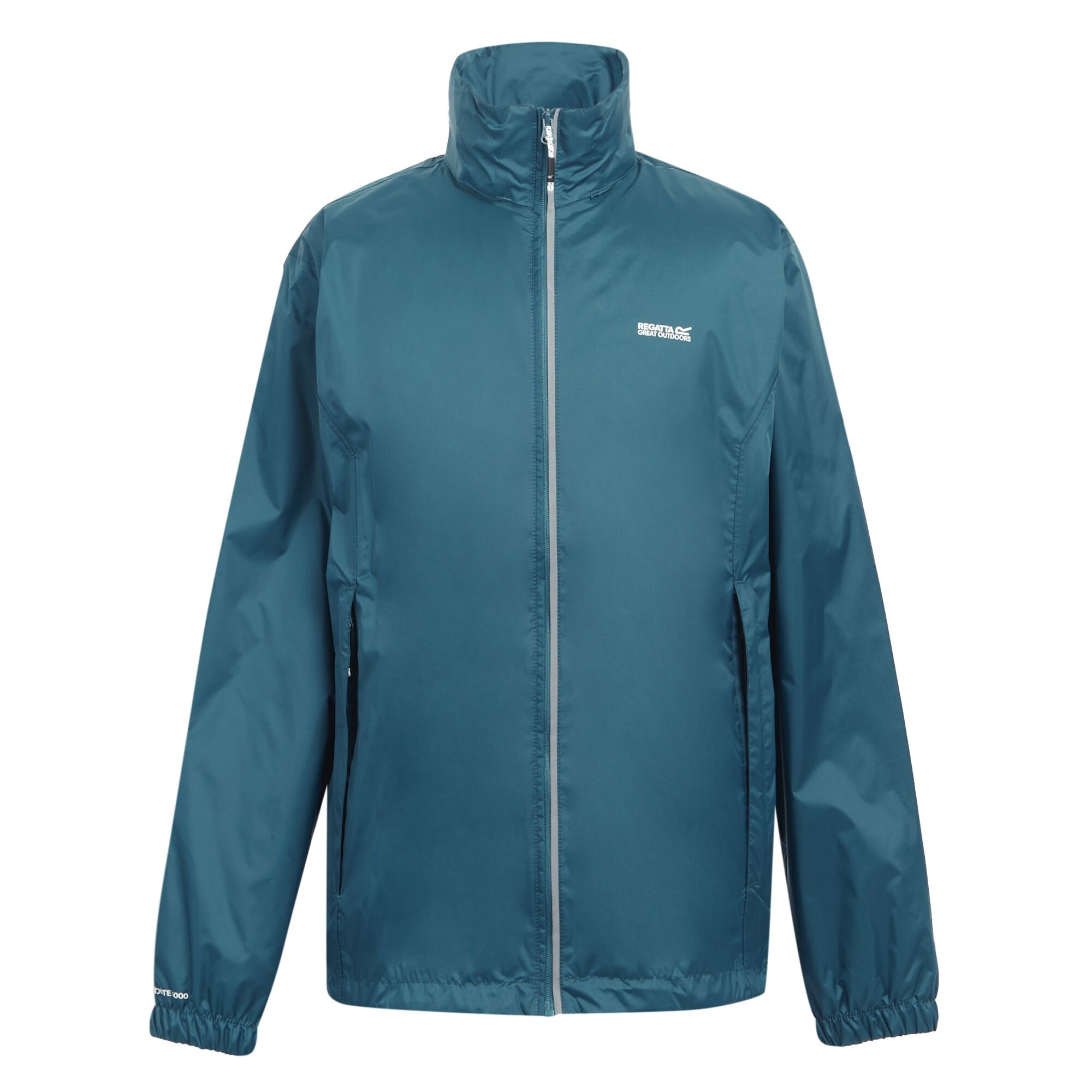 Men's Lyle IV Waterproof Packaway Jacket | Moroccan Blue Citron Lime