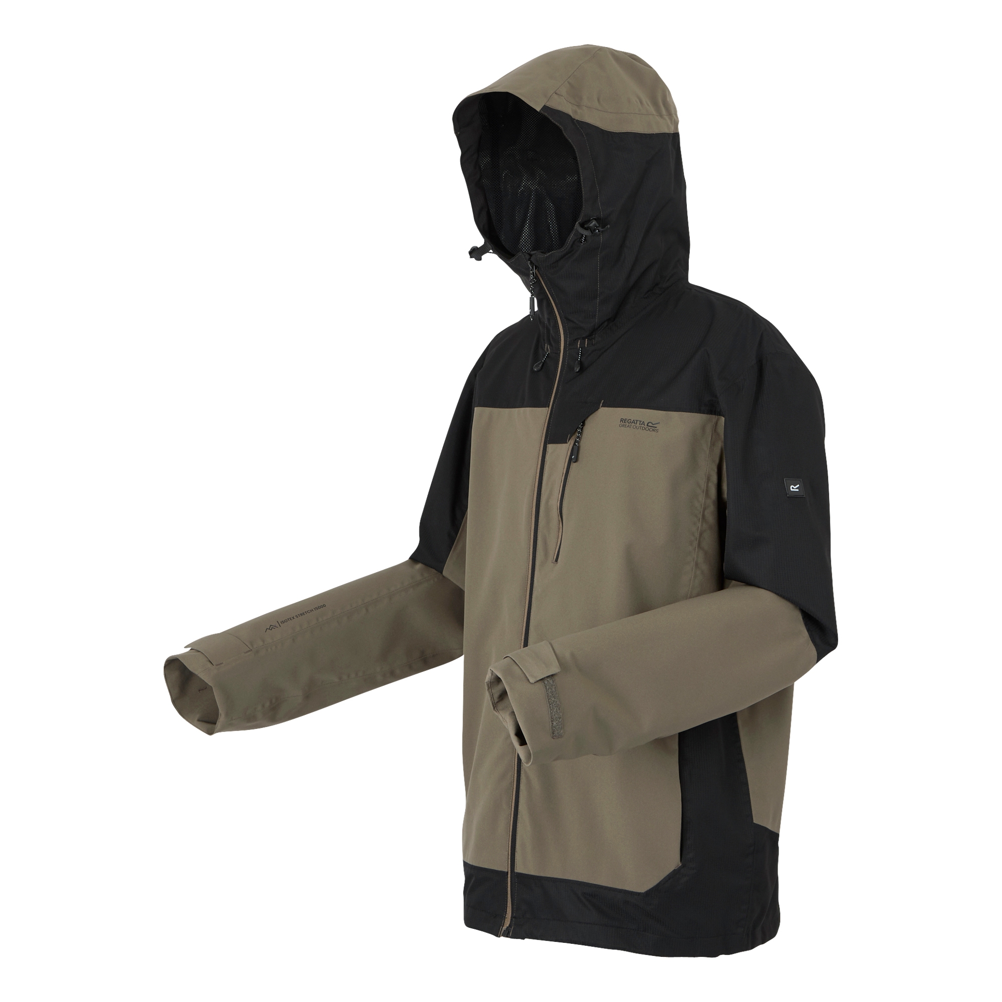 Men's Highton IV Stretch Waterproof Jacket | Treetop Black