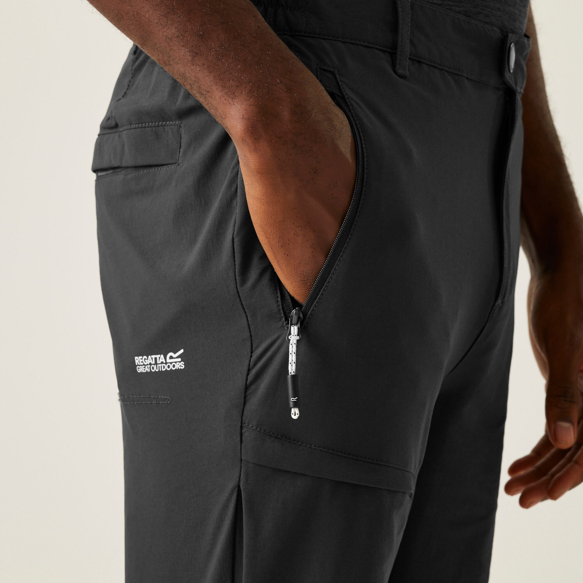 Men's Highton II Walking Trousers | Ash