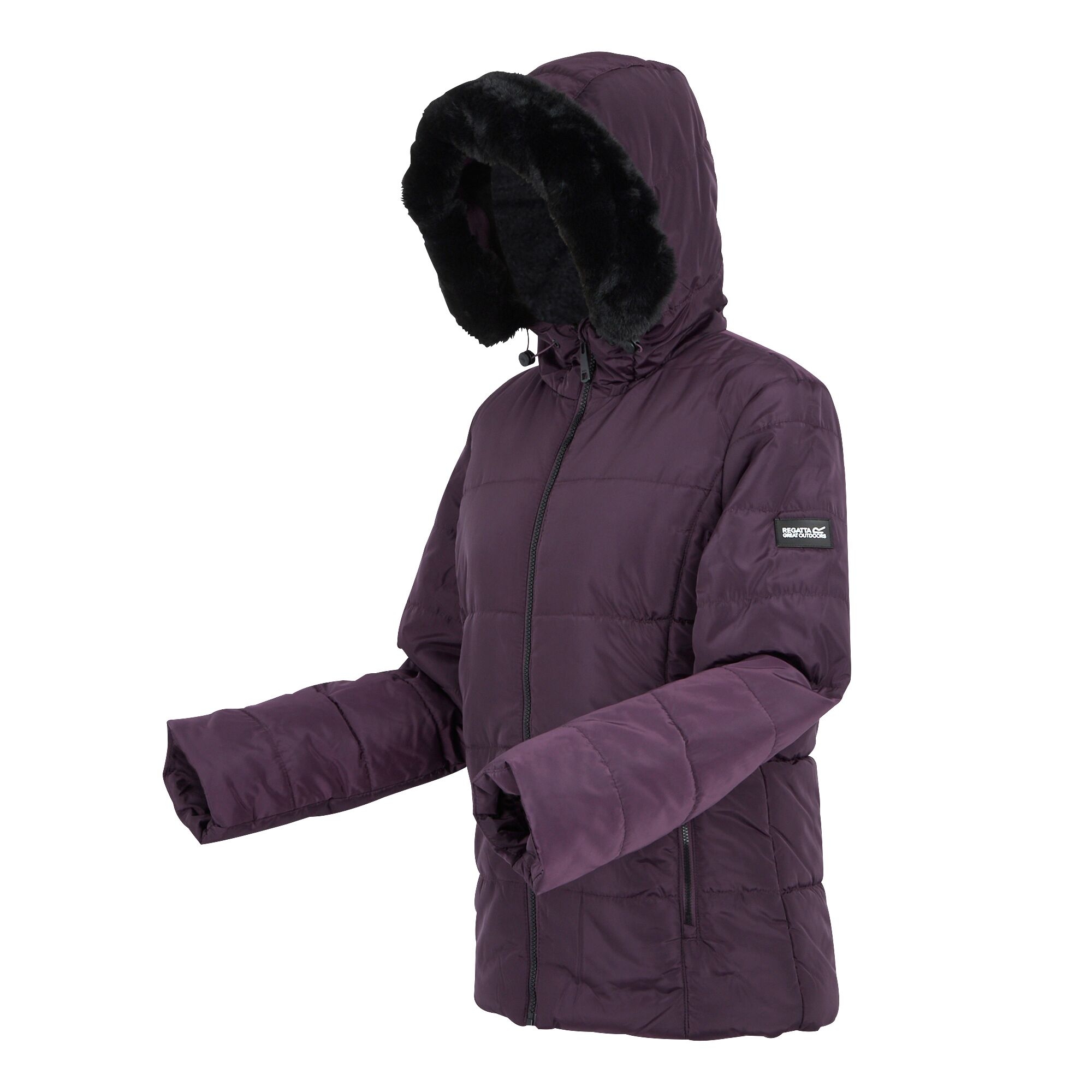 Women's Winnie Quilted Jacket | Deep Plum