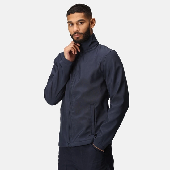 Men's Ablaze Printable Softshell Jacket | Black