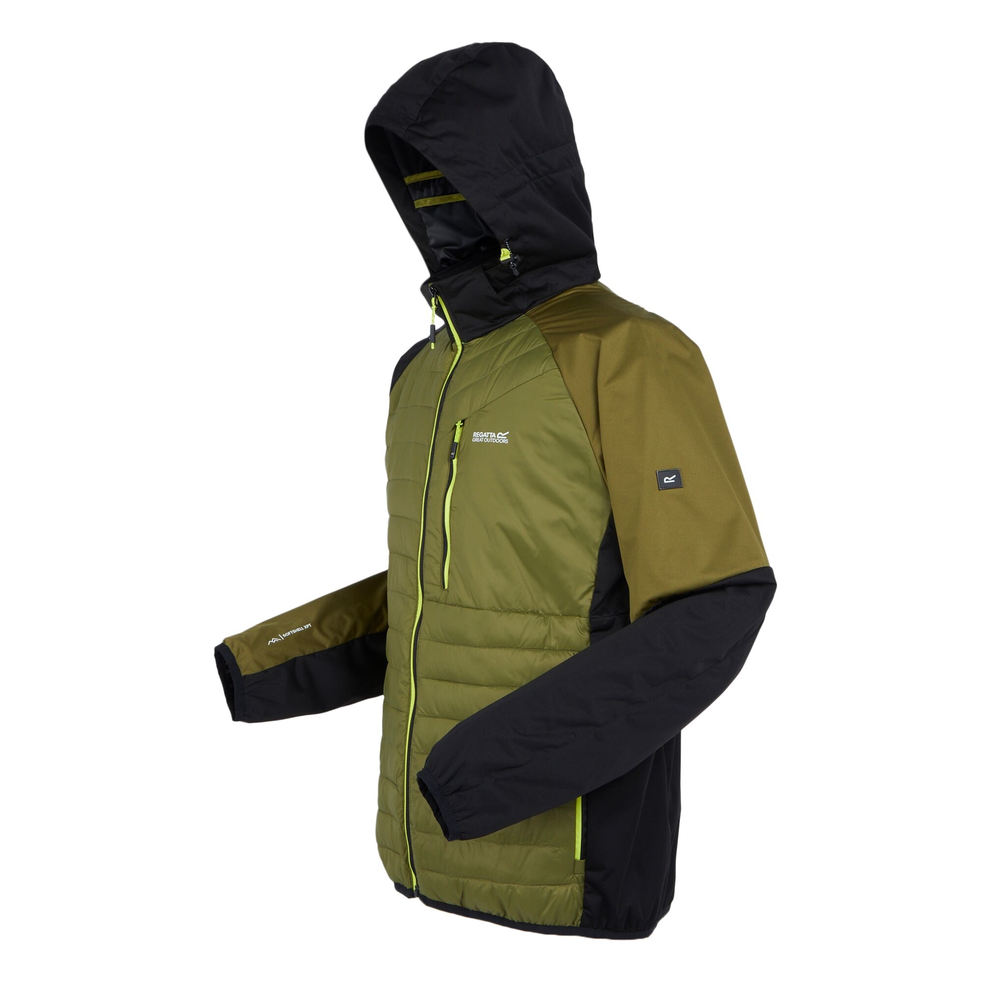 Men's Pro Hybrid Jacket | Nephrite Green Black