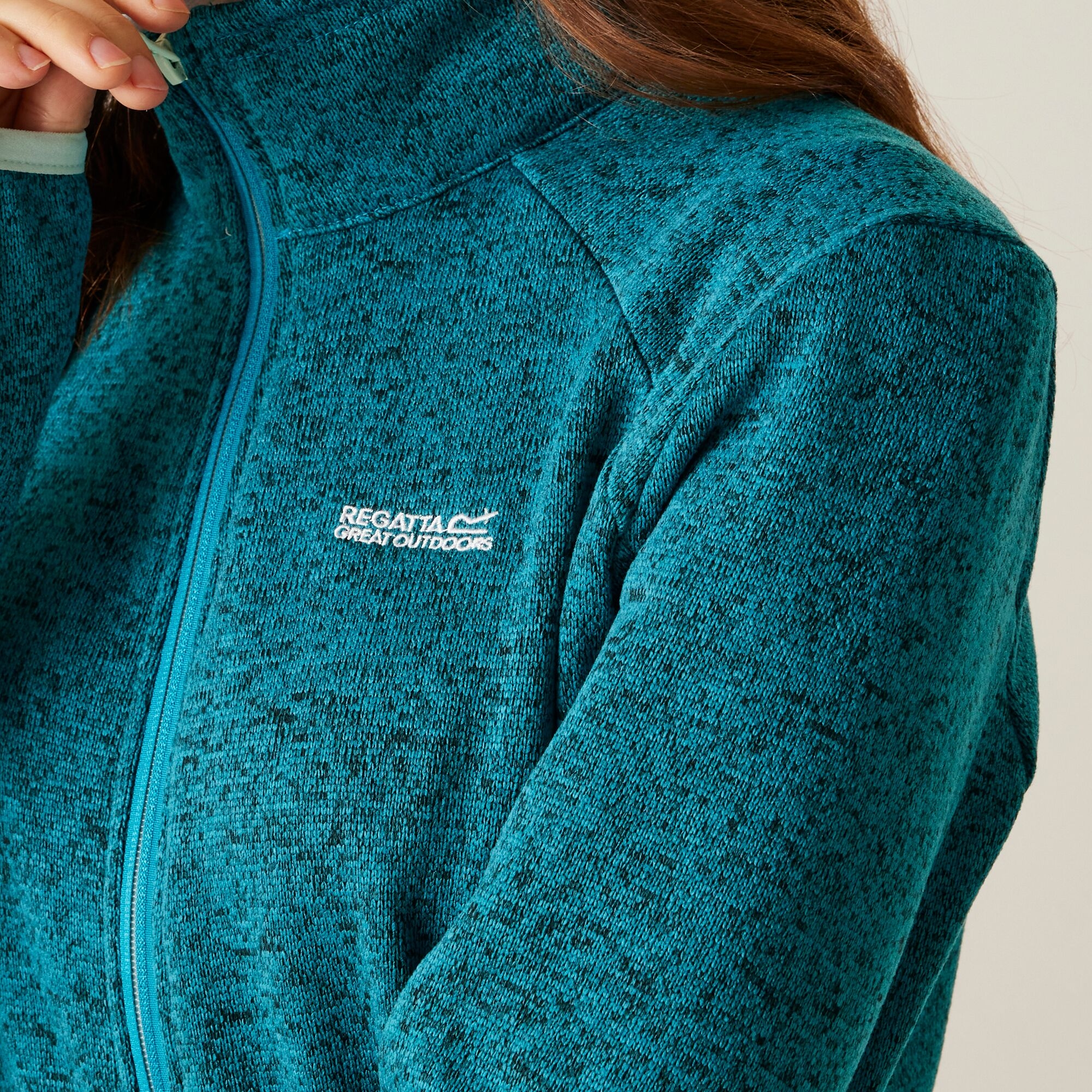 Women's Newhill II Full Zip Fleece | Exotic Plume Icy Morn