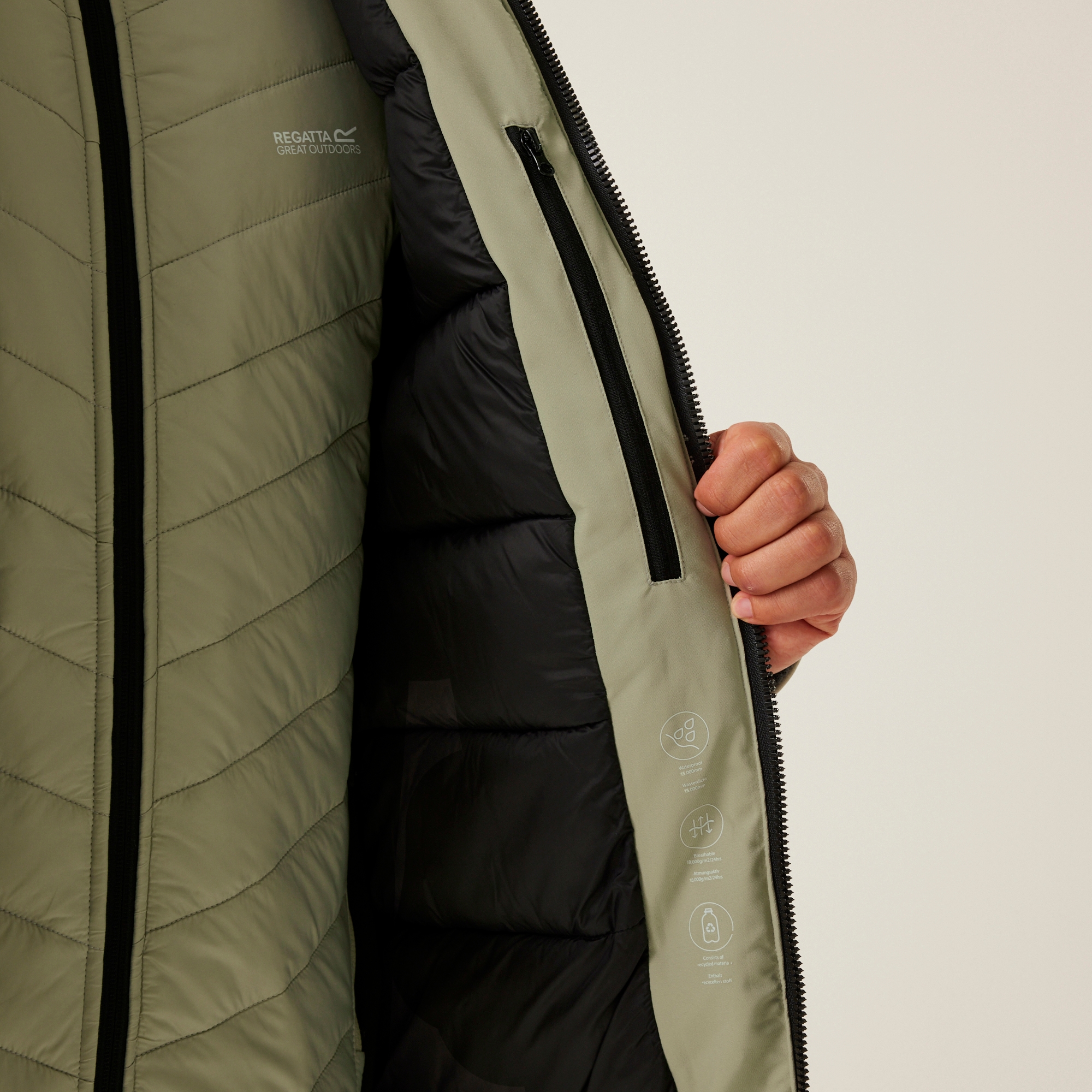 Men's Yewbank III Waterproof Jacket | Abbeystone Black