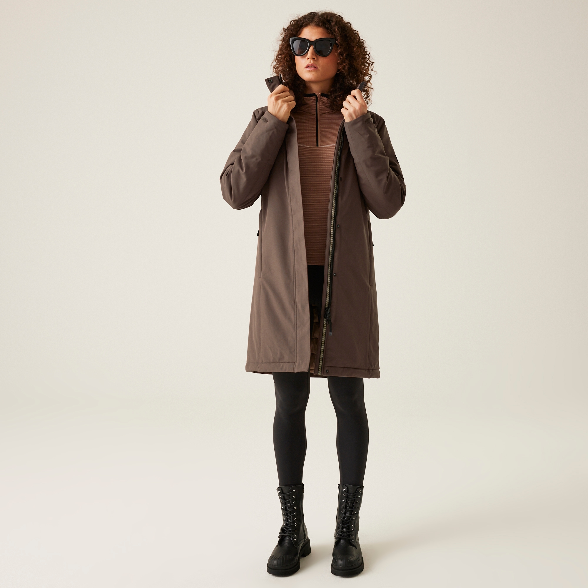Women's Dallymoore Quilted Jacket | Bueno Brown