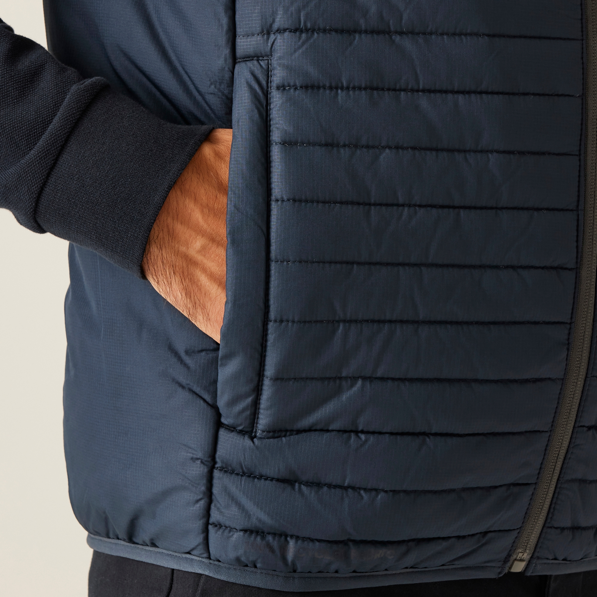 Men's Honestly Made 100% Recycled Insulated Bodywarmer | Navy