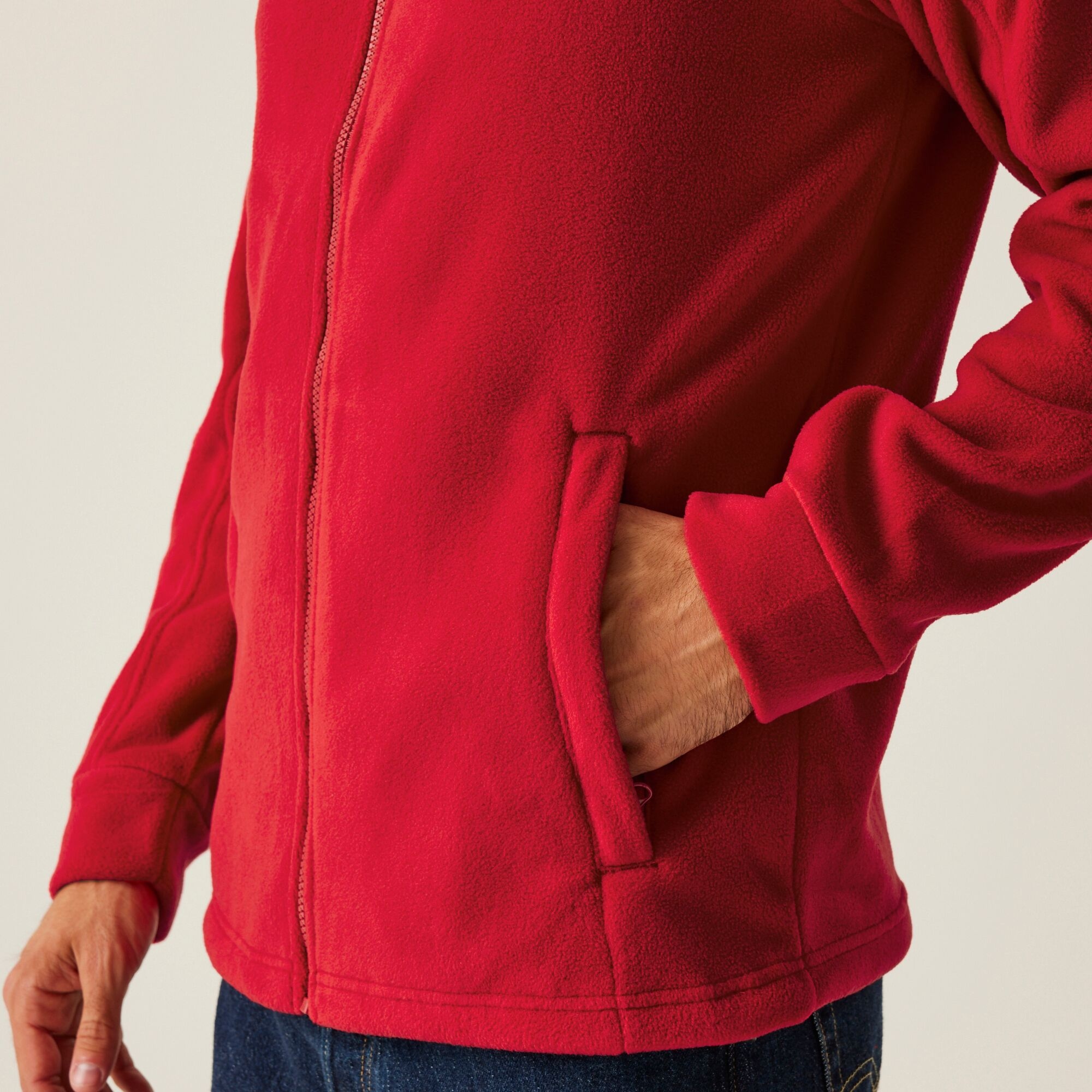 Men's Thor III Interactive Full Zip Fleece | Classic Red