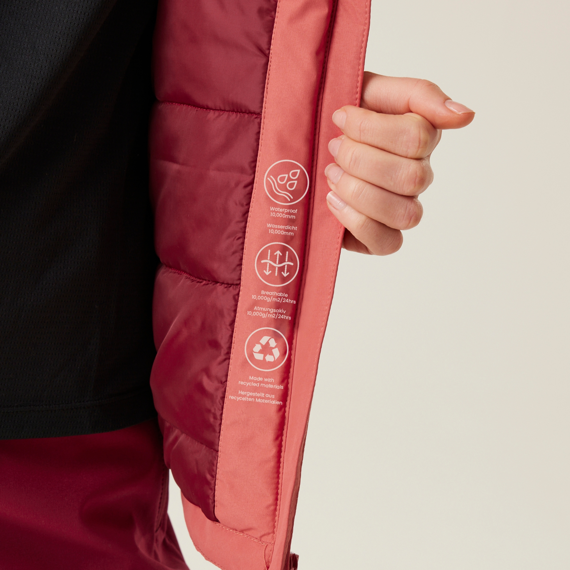 Women's Frelton Waterproof Jacket | Mineral Red Rumba Red