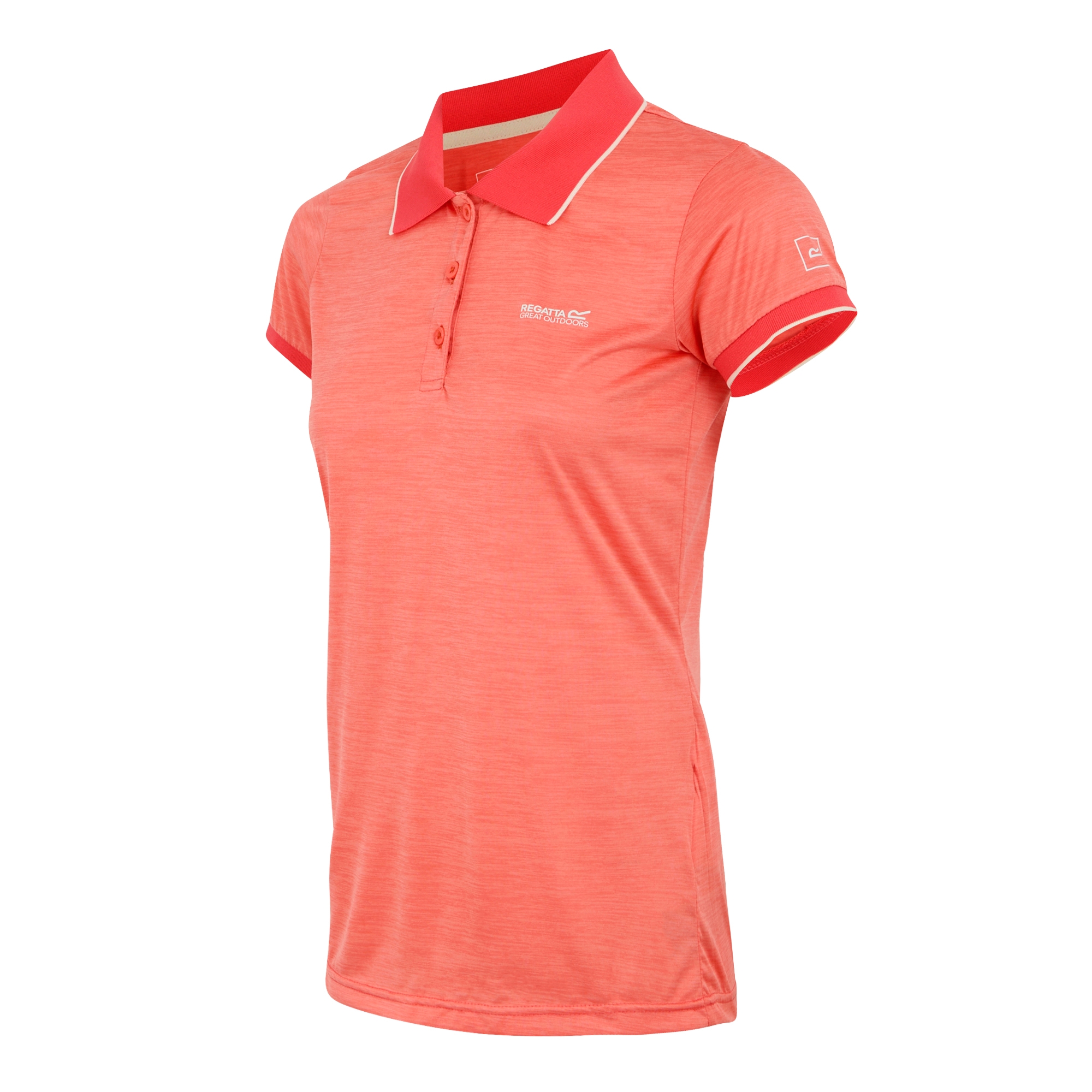 Women's Remex II Active Polo Shirt | Peach Bloom