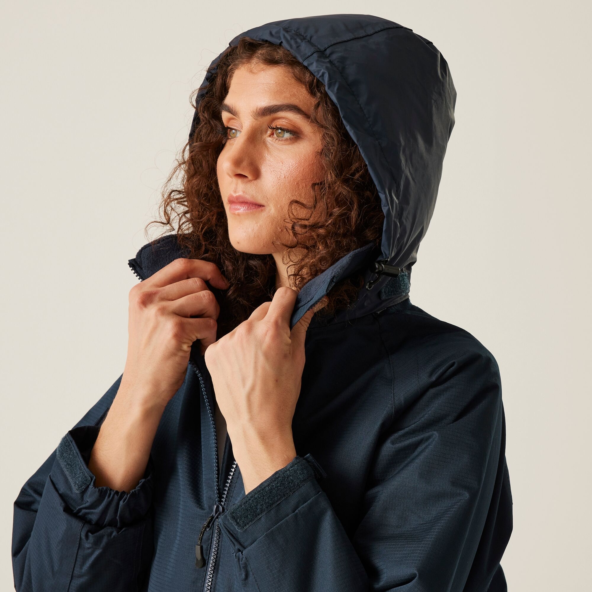 Women's Hudson Fleece Lined Waterproof Insulated Jacket | Navy
