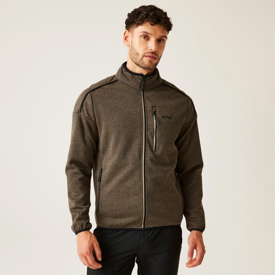 Men's Kames Full Zip Fleece | Nephrite Green Grenoble Green