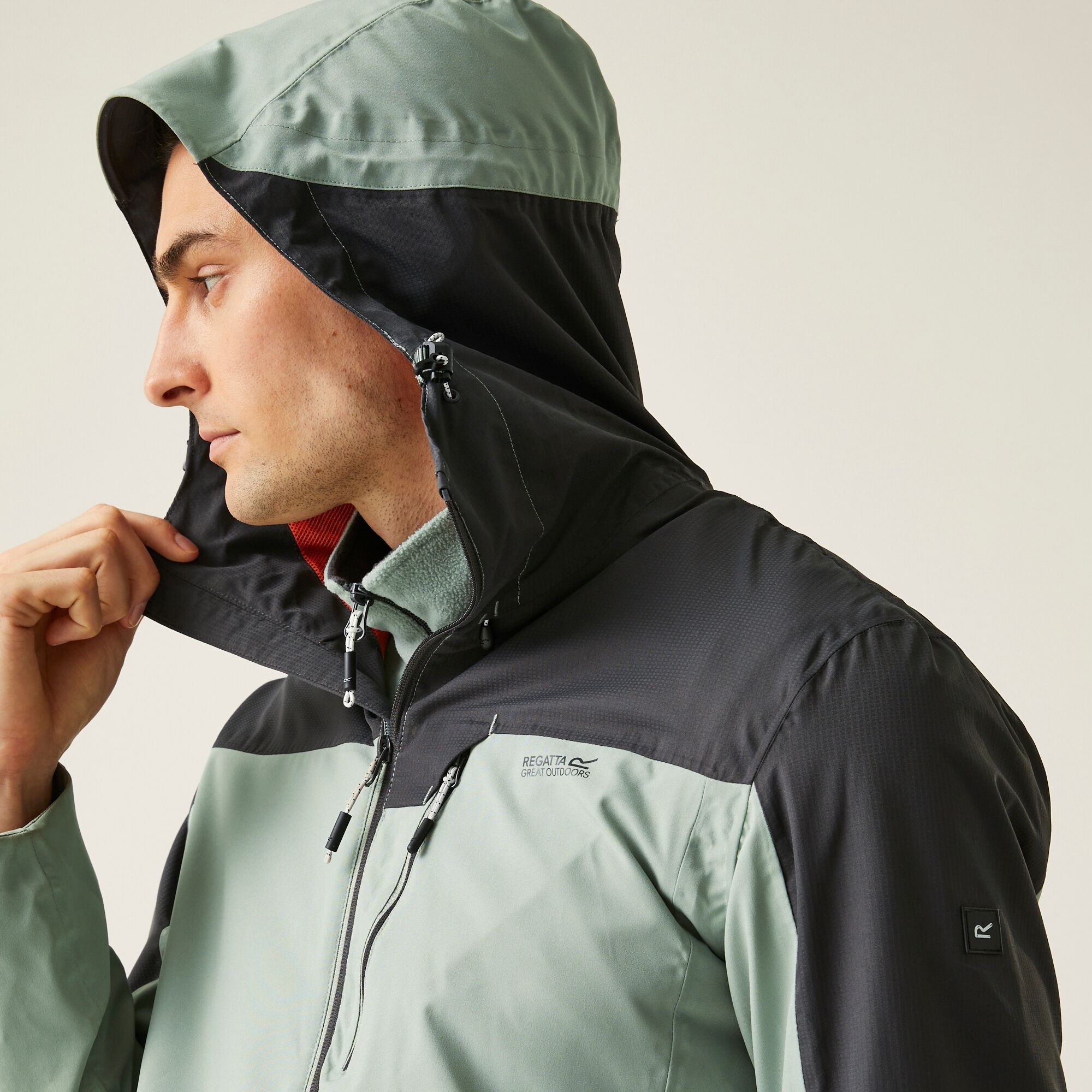 Men's Highton IV Stretch Waterproof Jacket | Glacier Ash