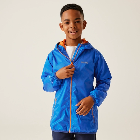 Kids' Lever II Waterproof Packaway Jacket | Peach Bloom