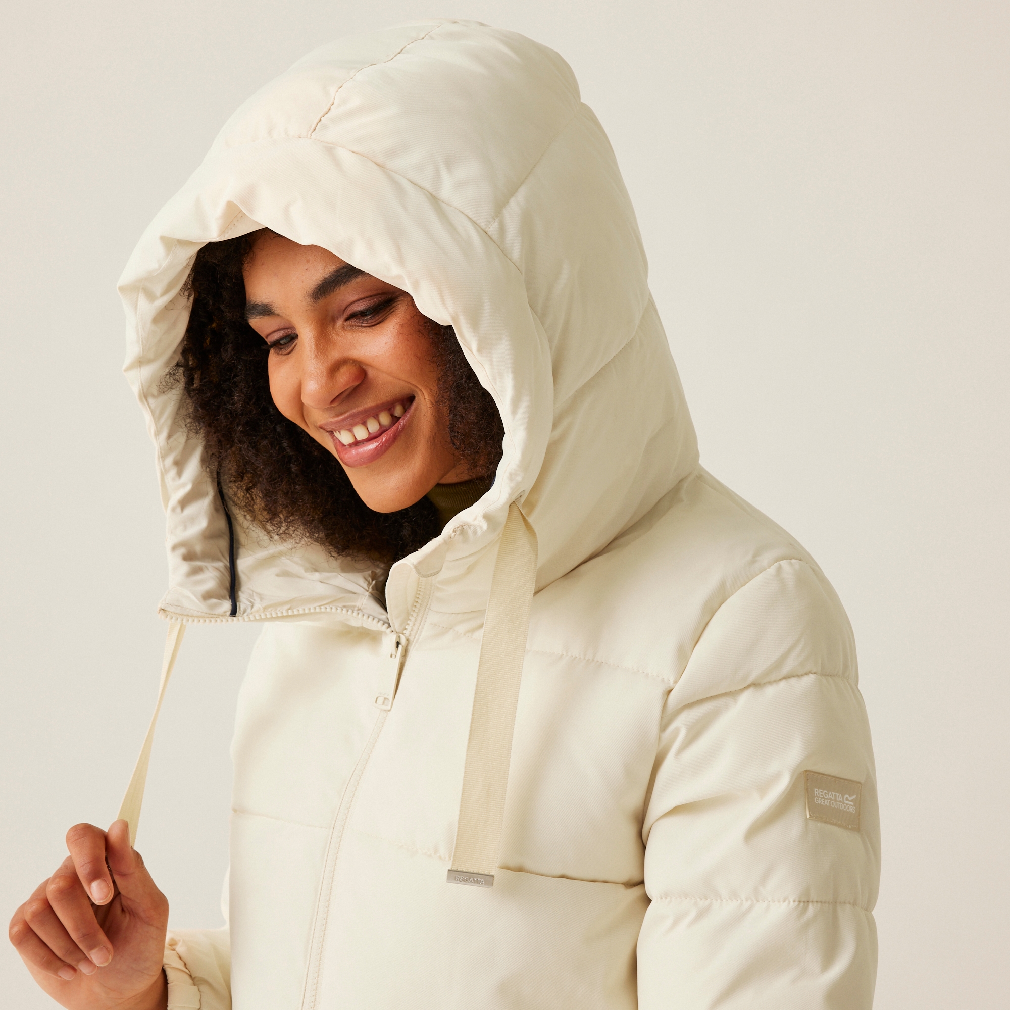 Women's Arilie Quilted Jacket | Light Vanilla