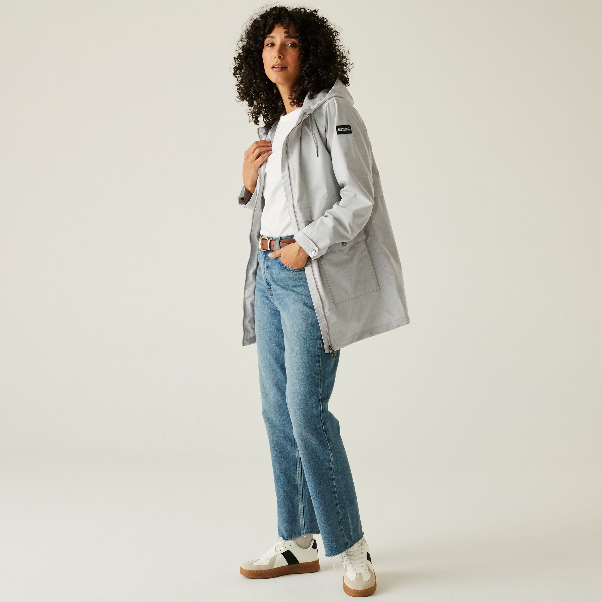 Women's Navaeh Waterproof Jacket | Drizzle Linear Stripe