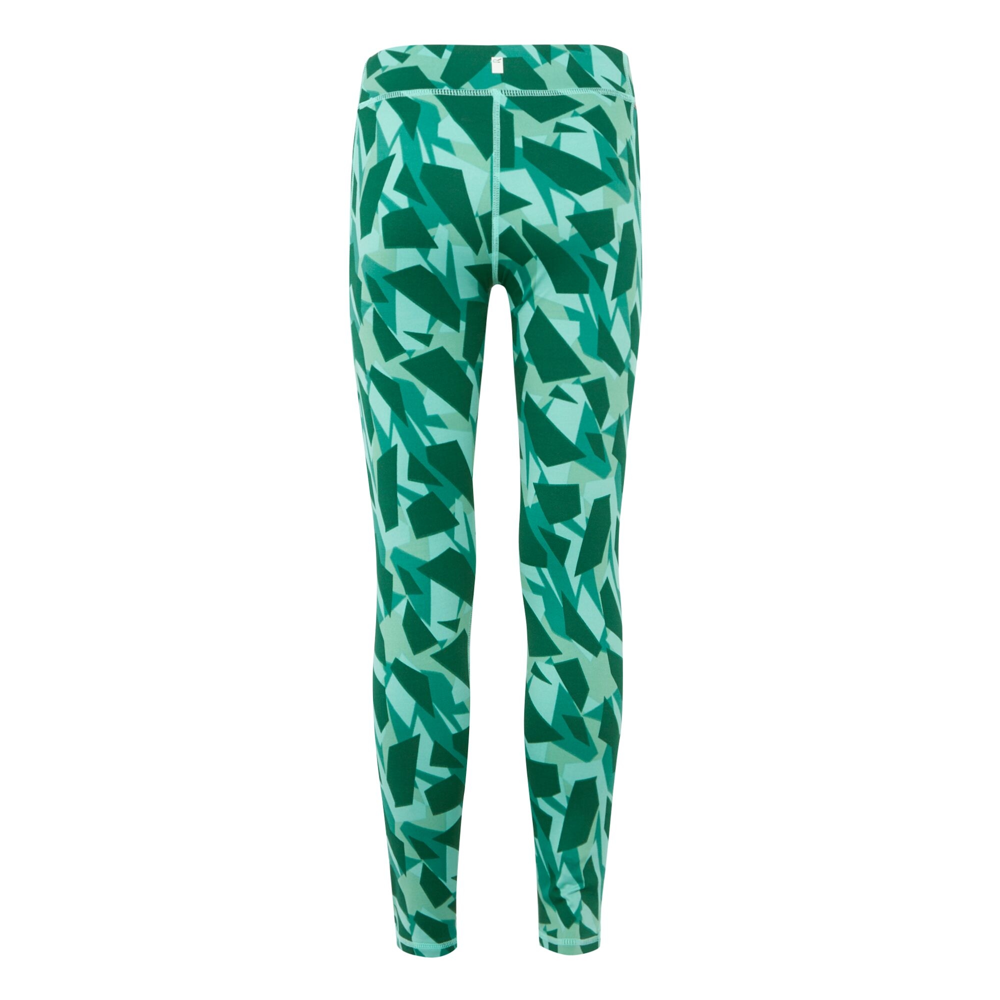 Kids' Barlia Winter Leggings | Dusty Green Abstract Camo